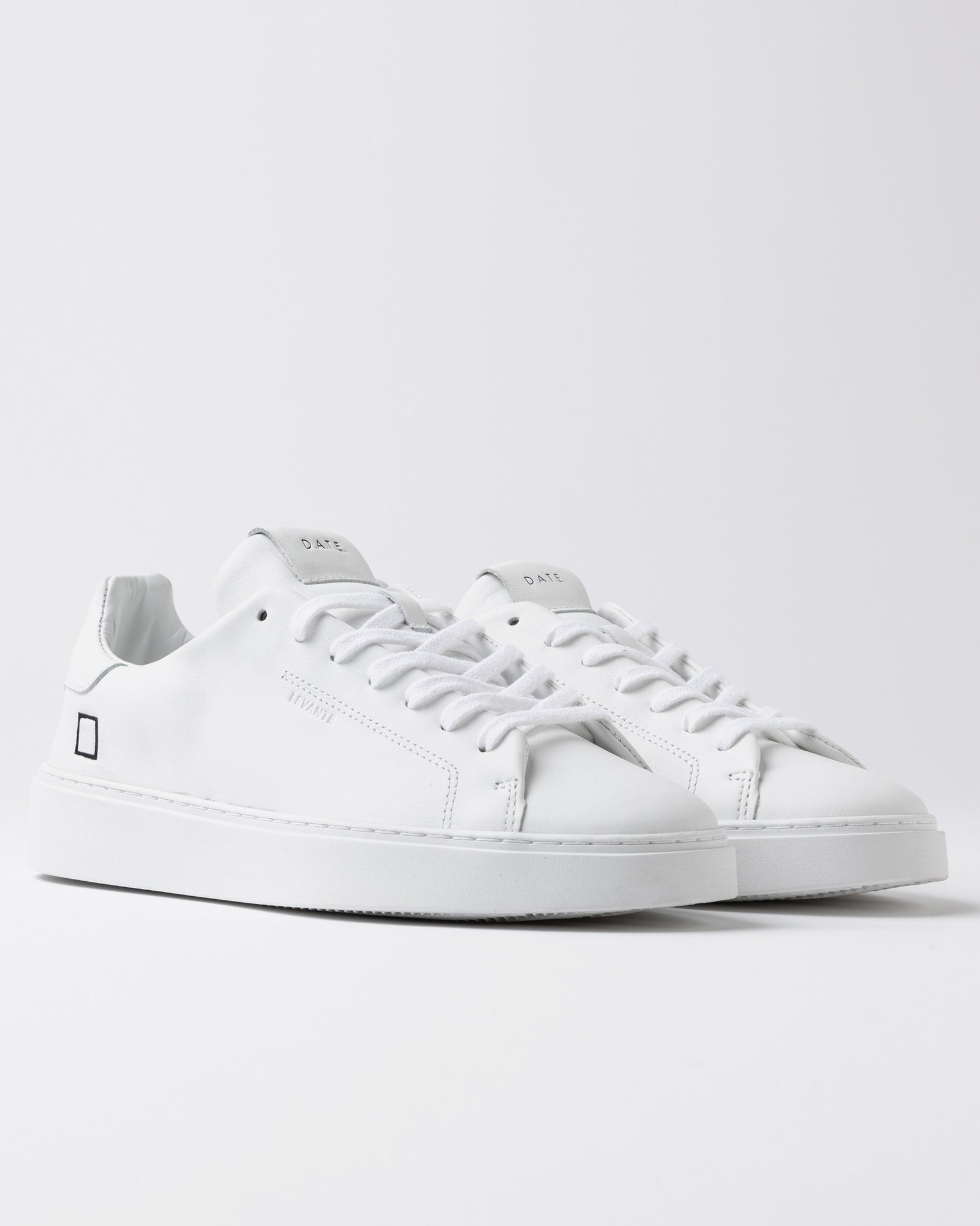 Sneaker Levante Mono in Pelle / Bianco - Ideal Moda