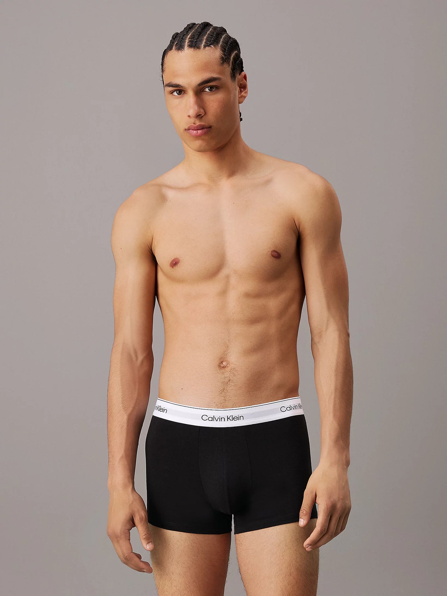 Fitting Boxers in Pack of Black - Main Image