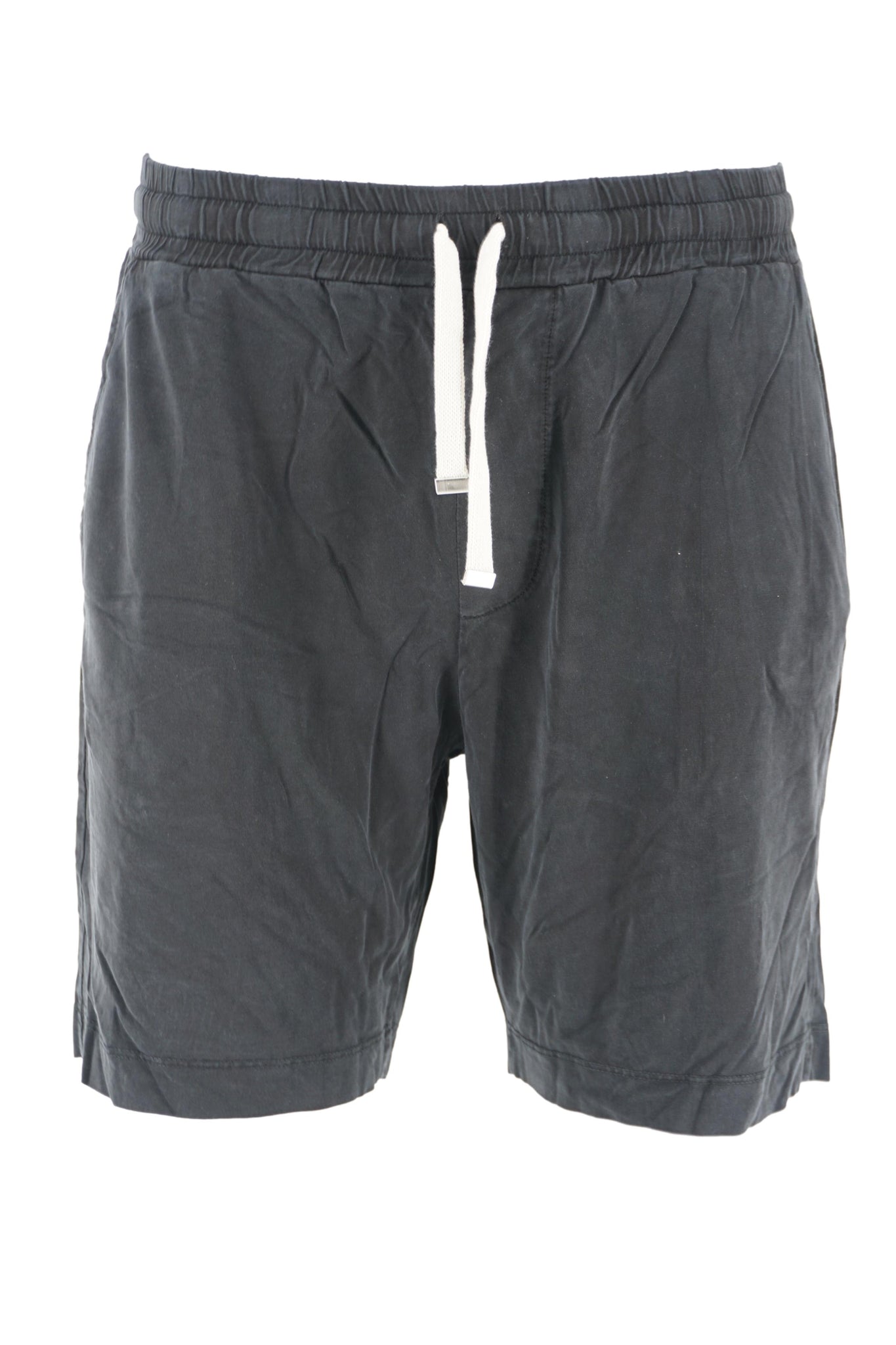 Pantaloncino in Jersey Lavato / Nero - Ideal Moda