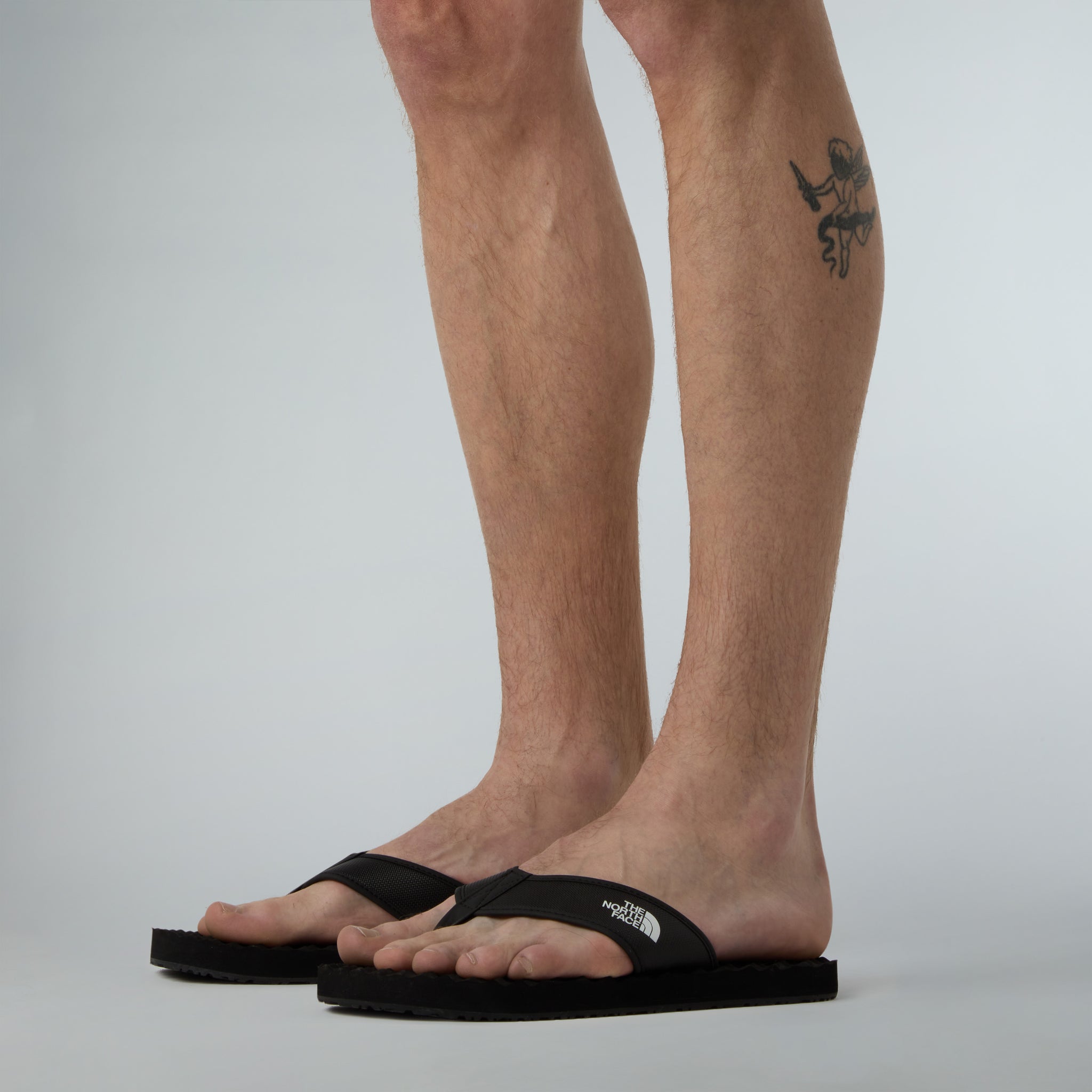 Ciabatta Base Camp II con Logo / Nero - Ideal Moda