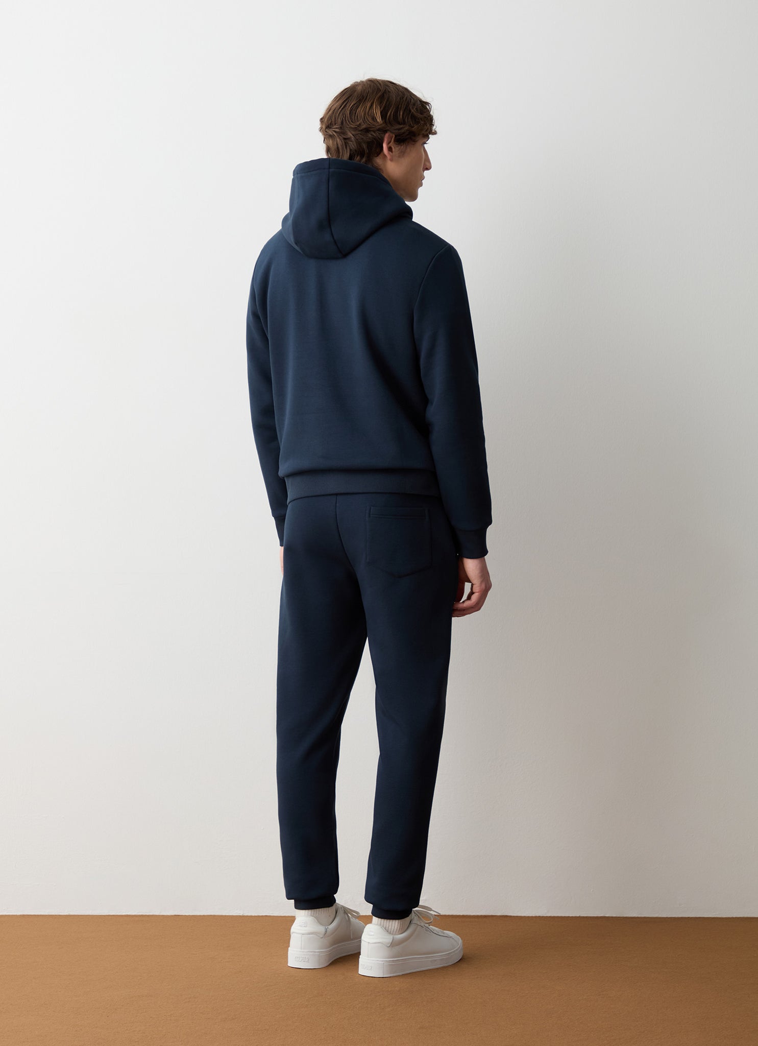 Pantalone in Felpa con Logo / Blu - Ideal Moda