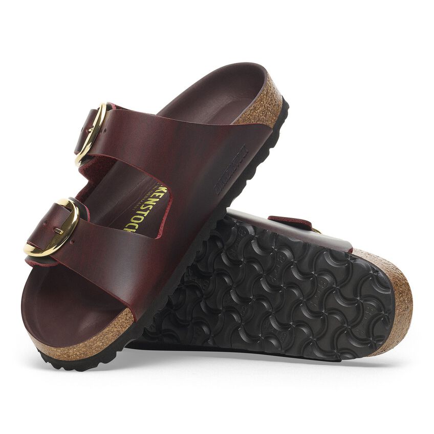 Arizona Big Buckle Sandal / Brown