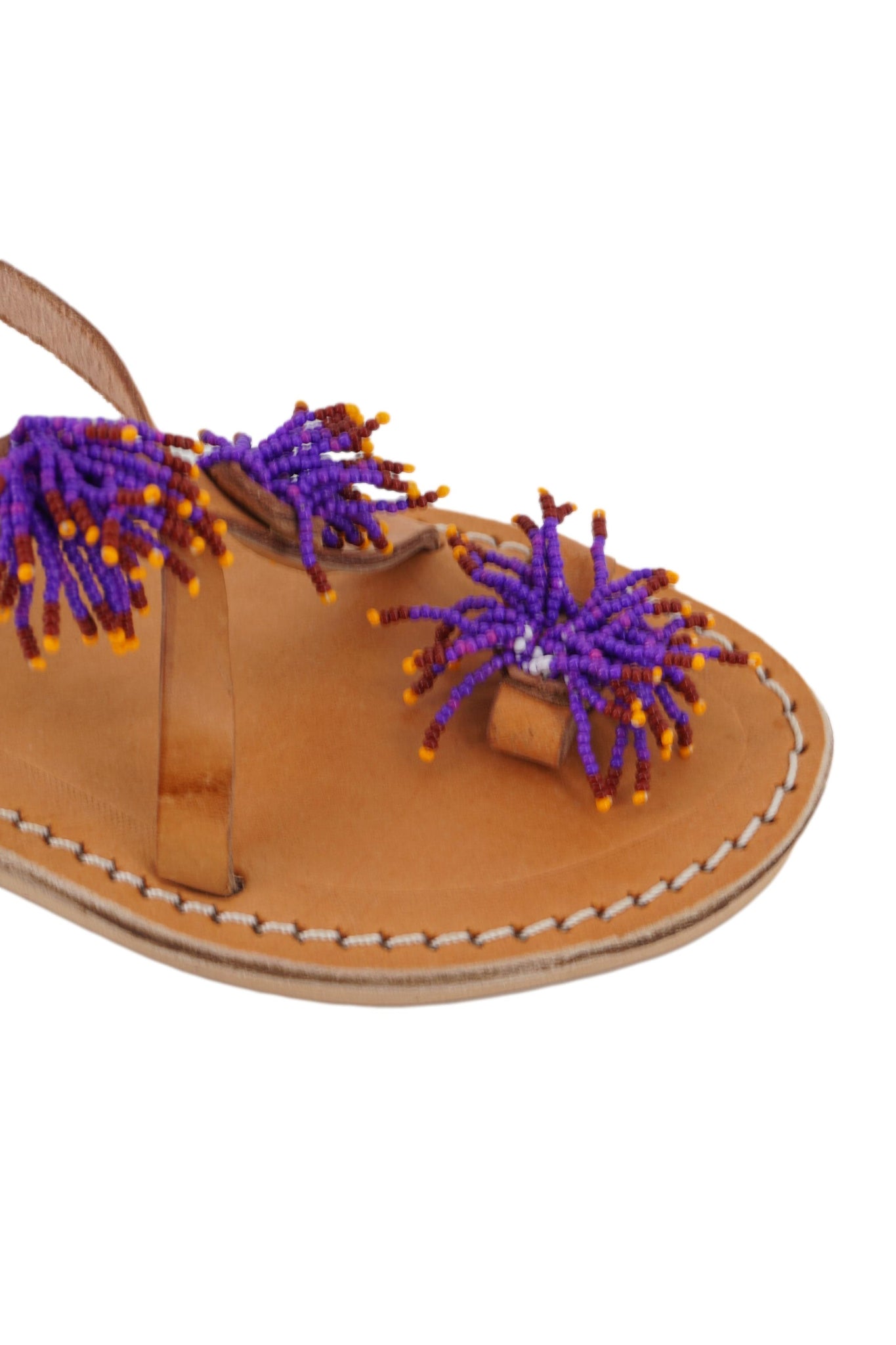 Sandalo con Dettaglio Applicazioni / Beige - Ideal Moda