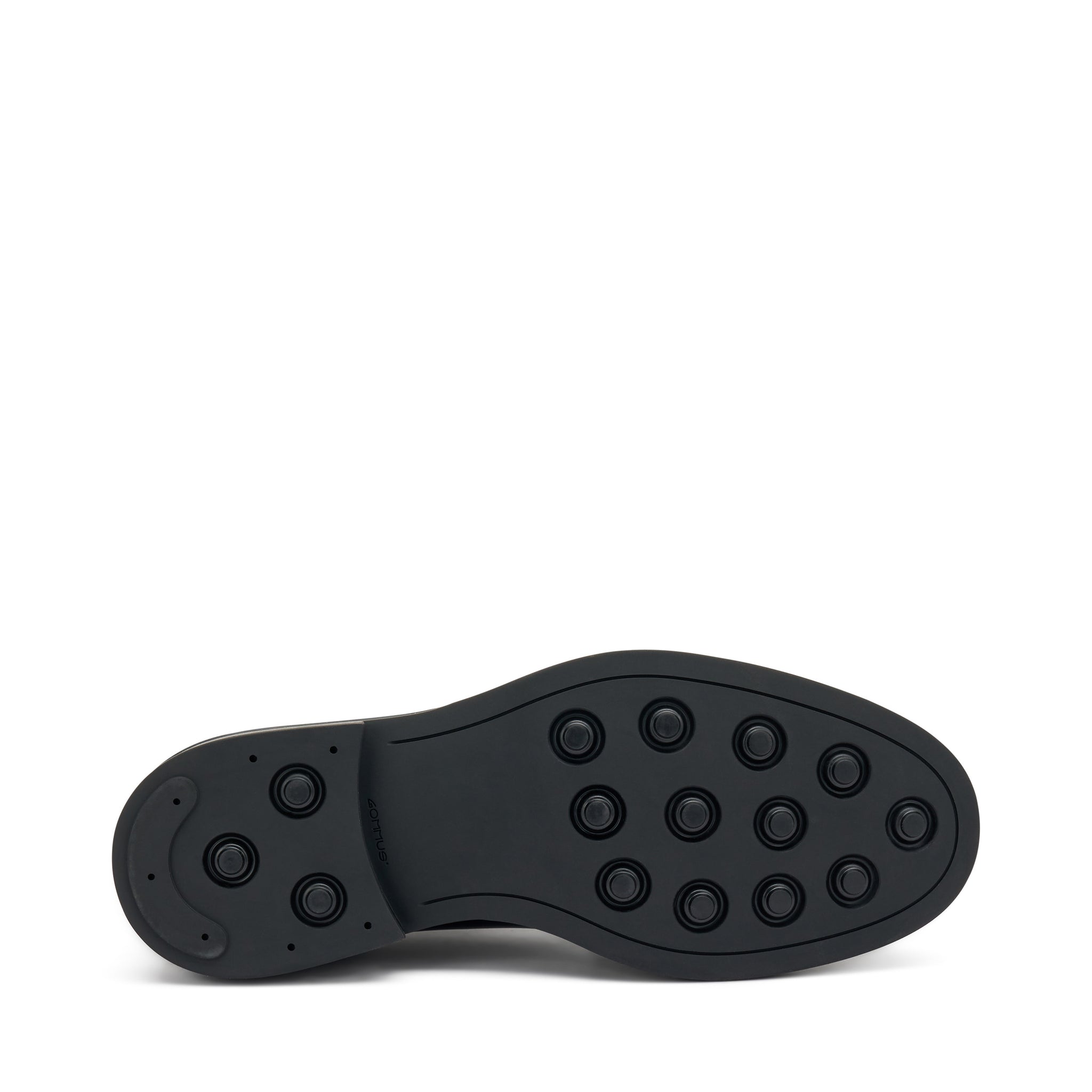 Allacciata in Pelle Lucida / Blu - Ideal Moda