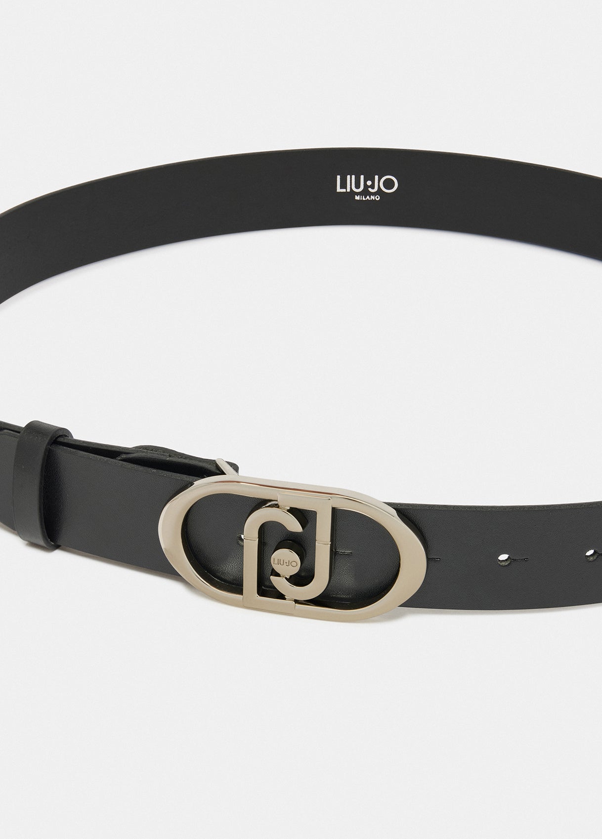 Cintura LaPuffy in Pelle / Nero - Ideal Moda