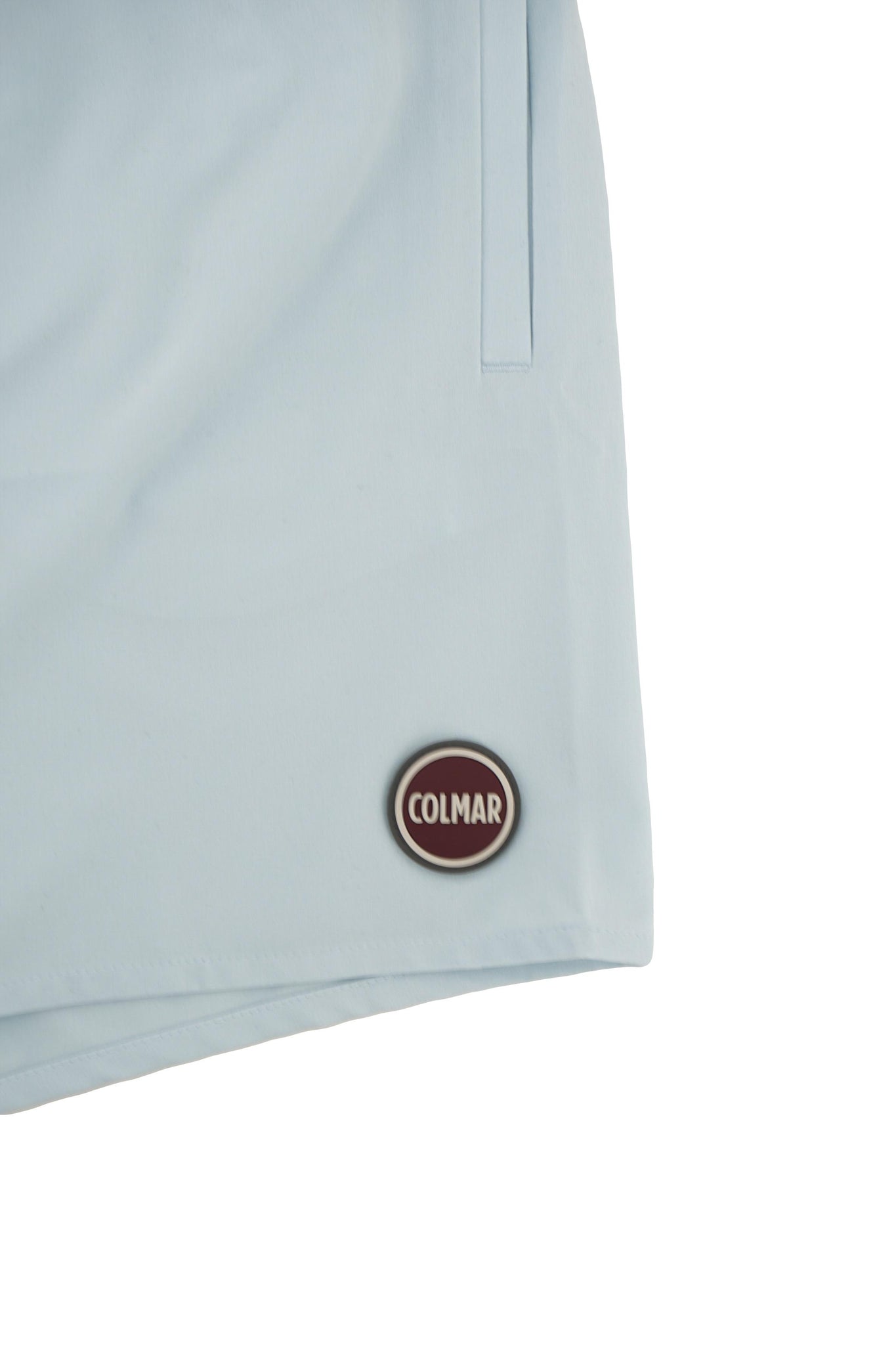 Costume da Mare con Logo / Celeste - Ideal Moda