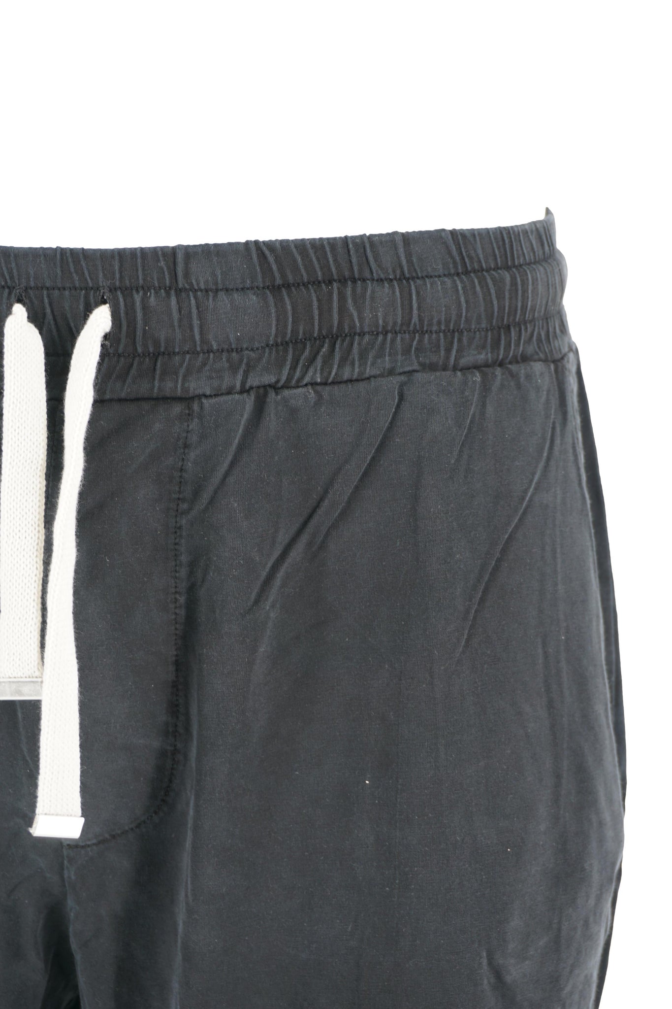 Pantaloncino in Jersey Lavato / Nero - Ideal Moda