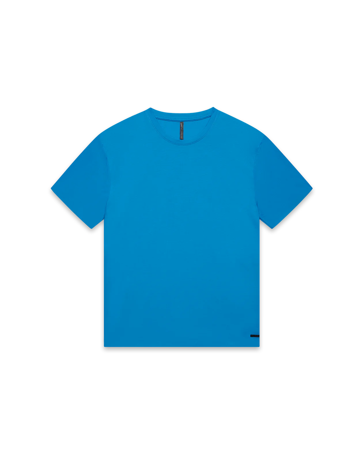 T-Shirt in Tessuto Tecnico / Azzurro - Ideal Moda