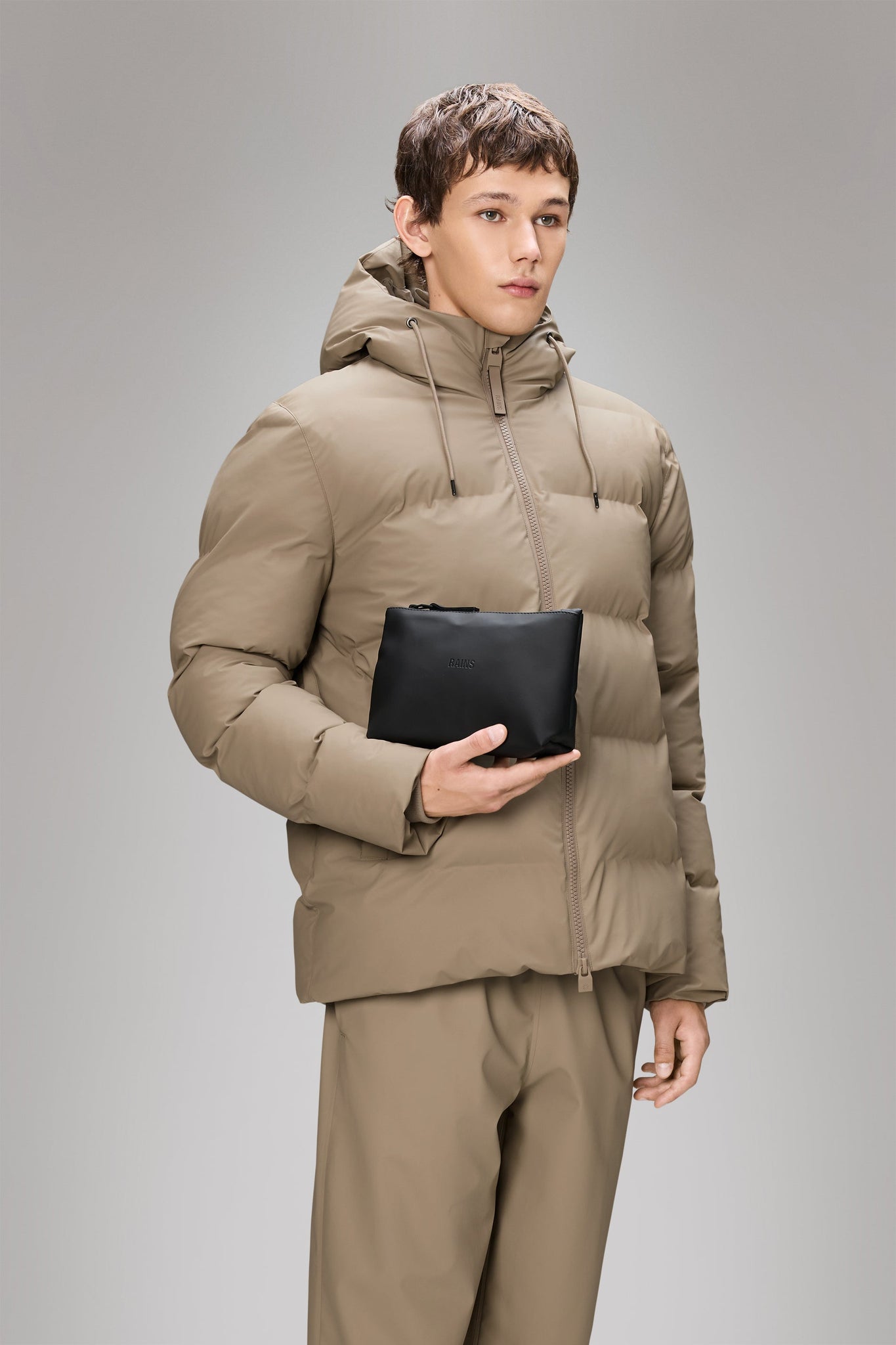 Borsa Impermabile Cosmetic Bag / Nero - Ideal Moda