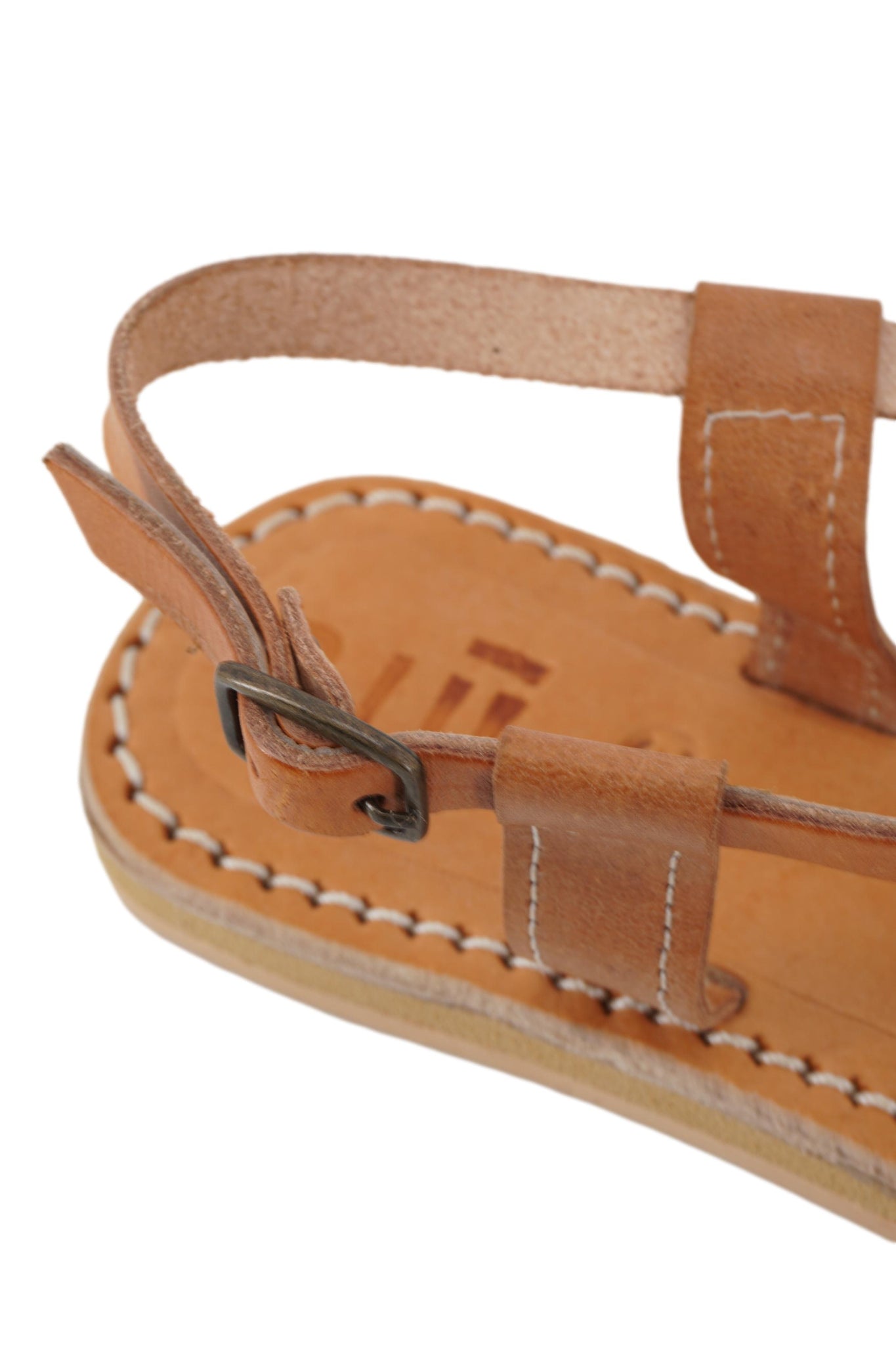 Sandalo con Dettaglio Applicazioni / Beige - Ideal Moda