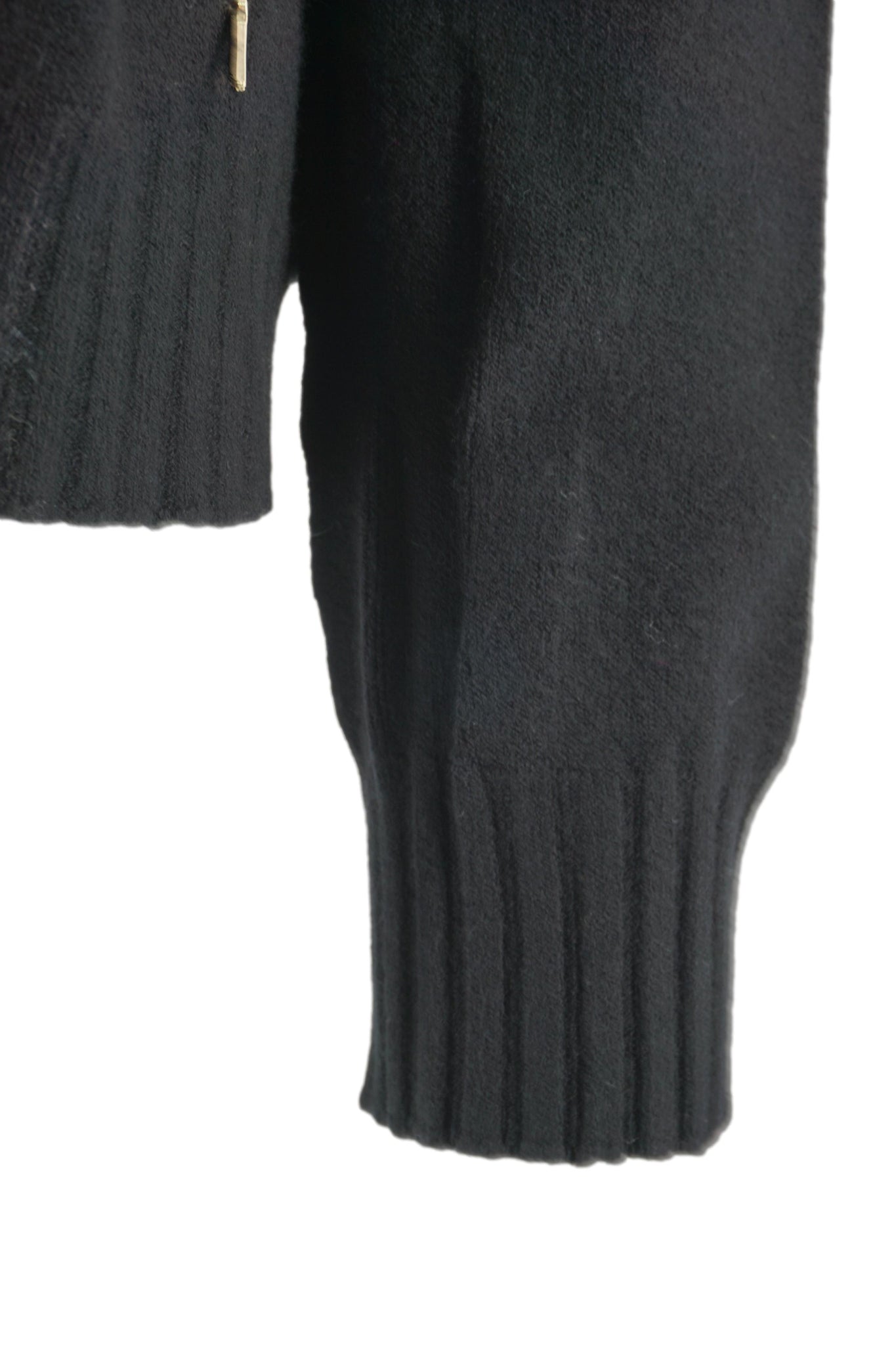 Maglia con Scollo a V / Nero - Ideal Moda