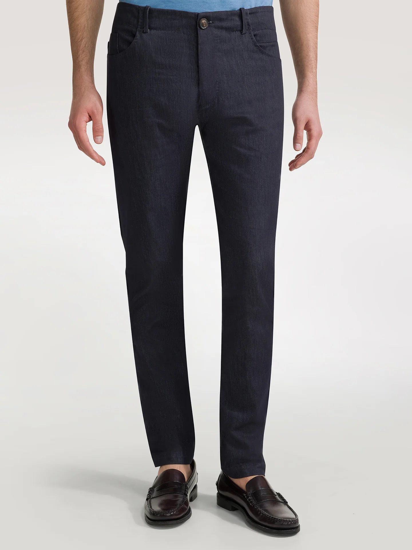 Pantalone Marina 5 Tasche / Blu - Ideal Moda