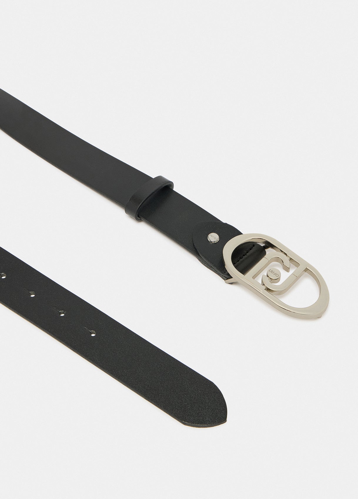 Cintura LaPuffy in Pelle / Nero - Ideal Moda