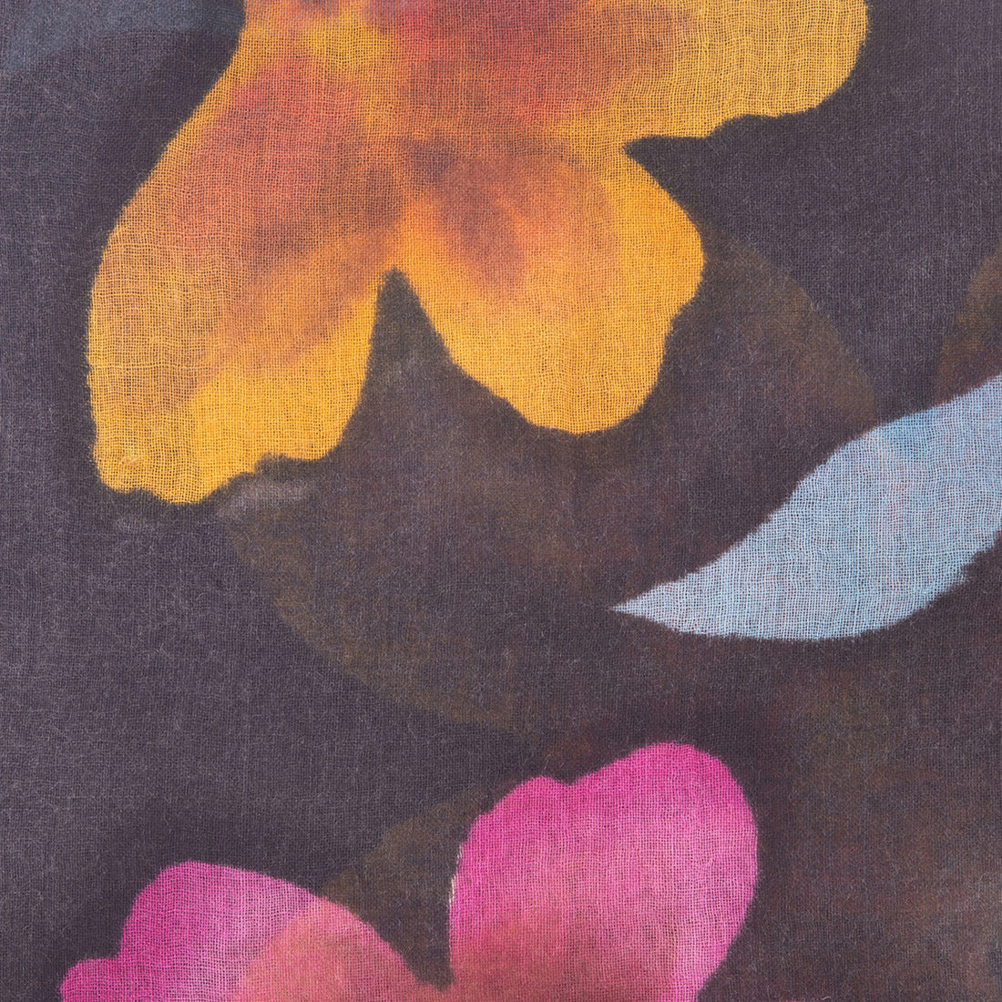 Sciarpa in Lana con Fantasia / Grigio - Ideal Moda