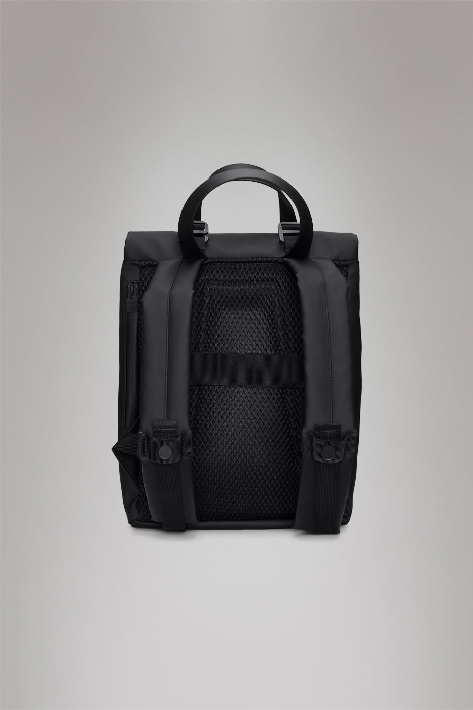 Zaino Mini con Doppio Manico / Nero - Ideal Moda