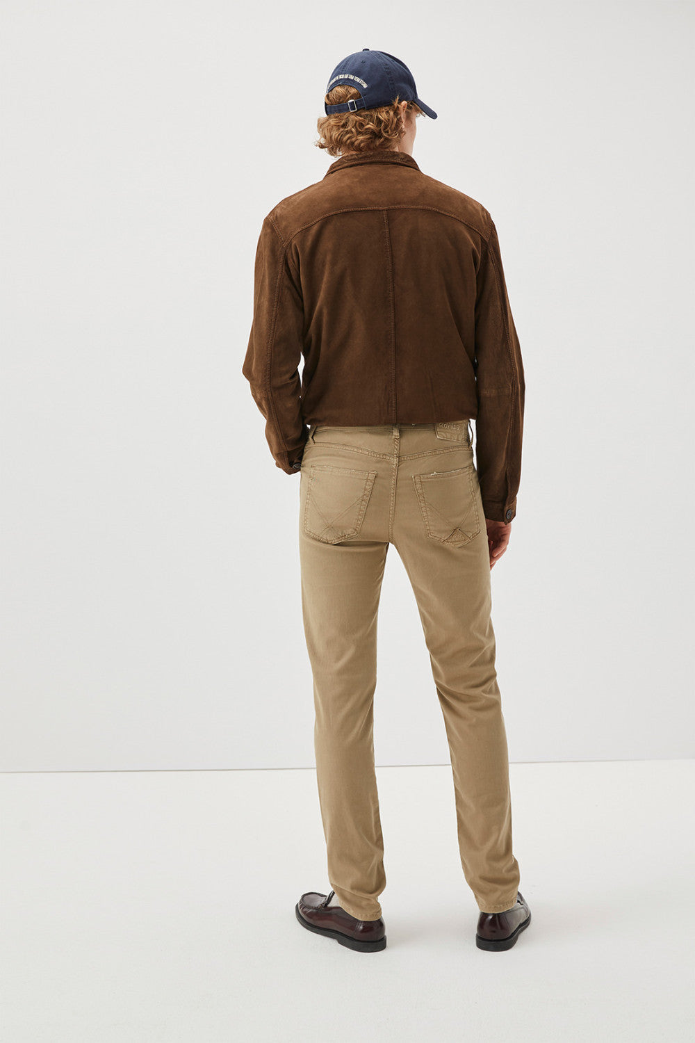 Pantalone 517 in Cotone Cinque Tasche / Beige - Ideal Moda