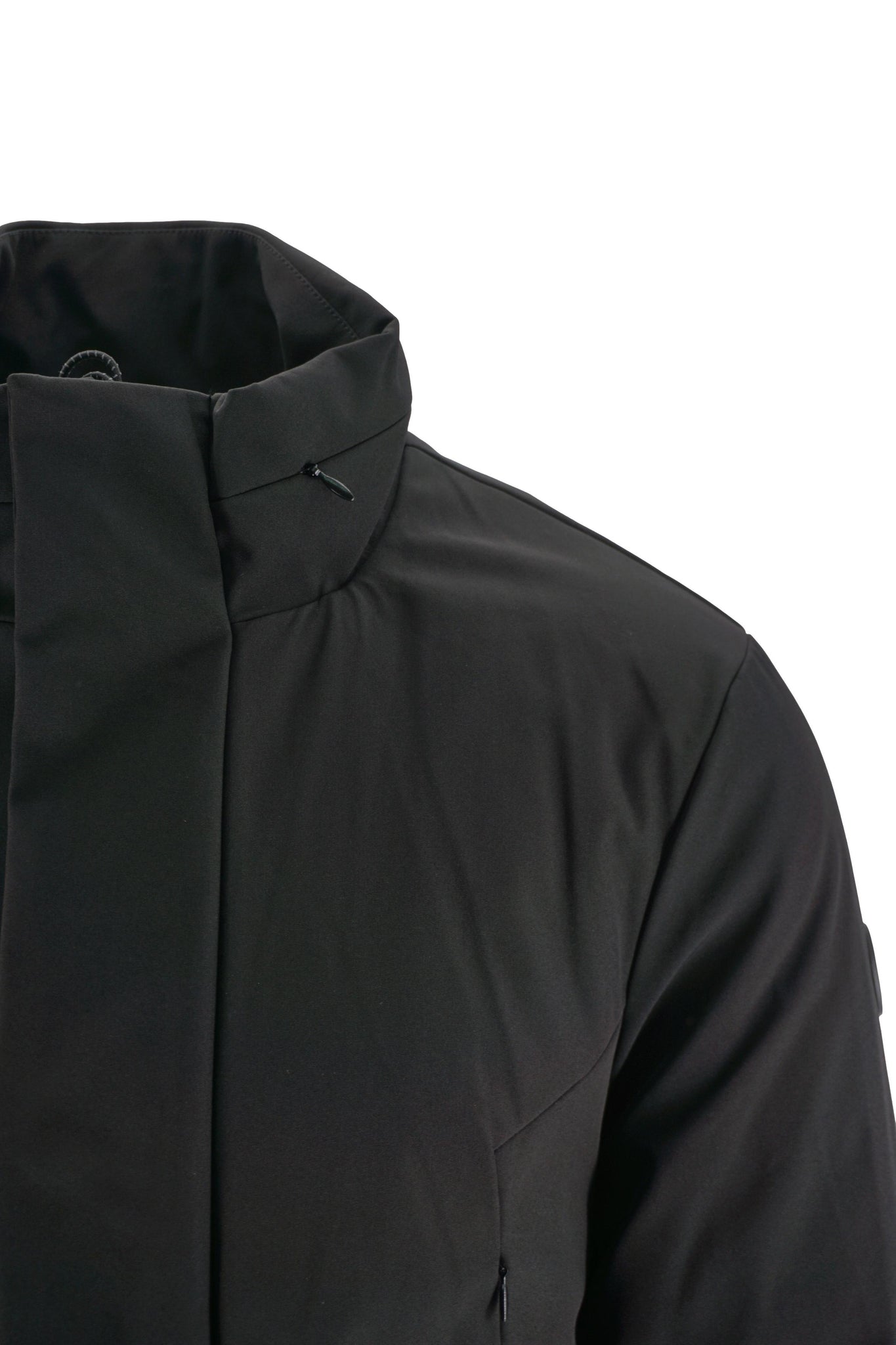 Long Softshell Jacket / Black