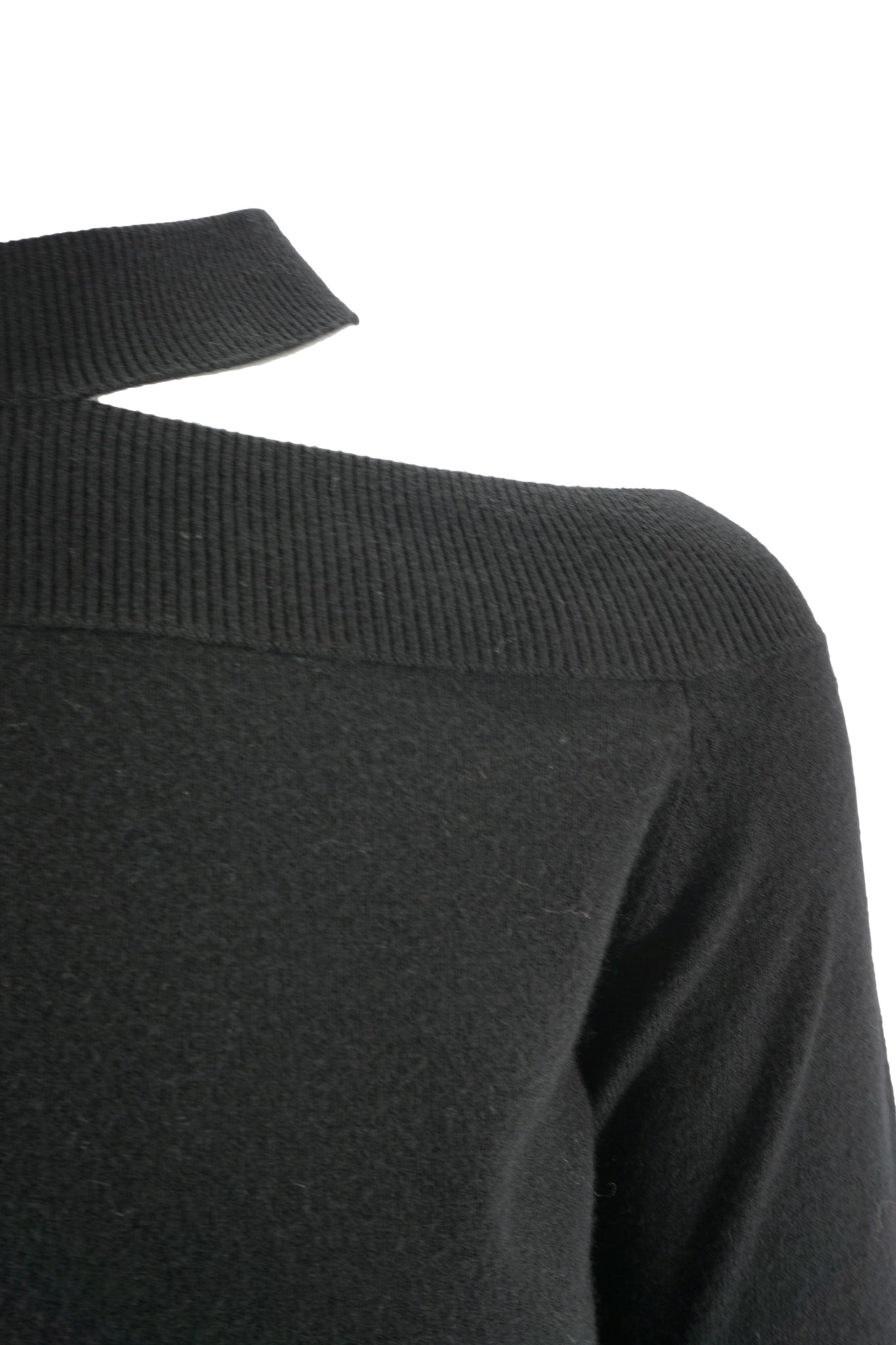 Maglia Girocollo Regular Fit / Nero - Ideal Moda