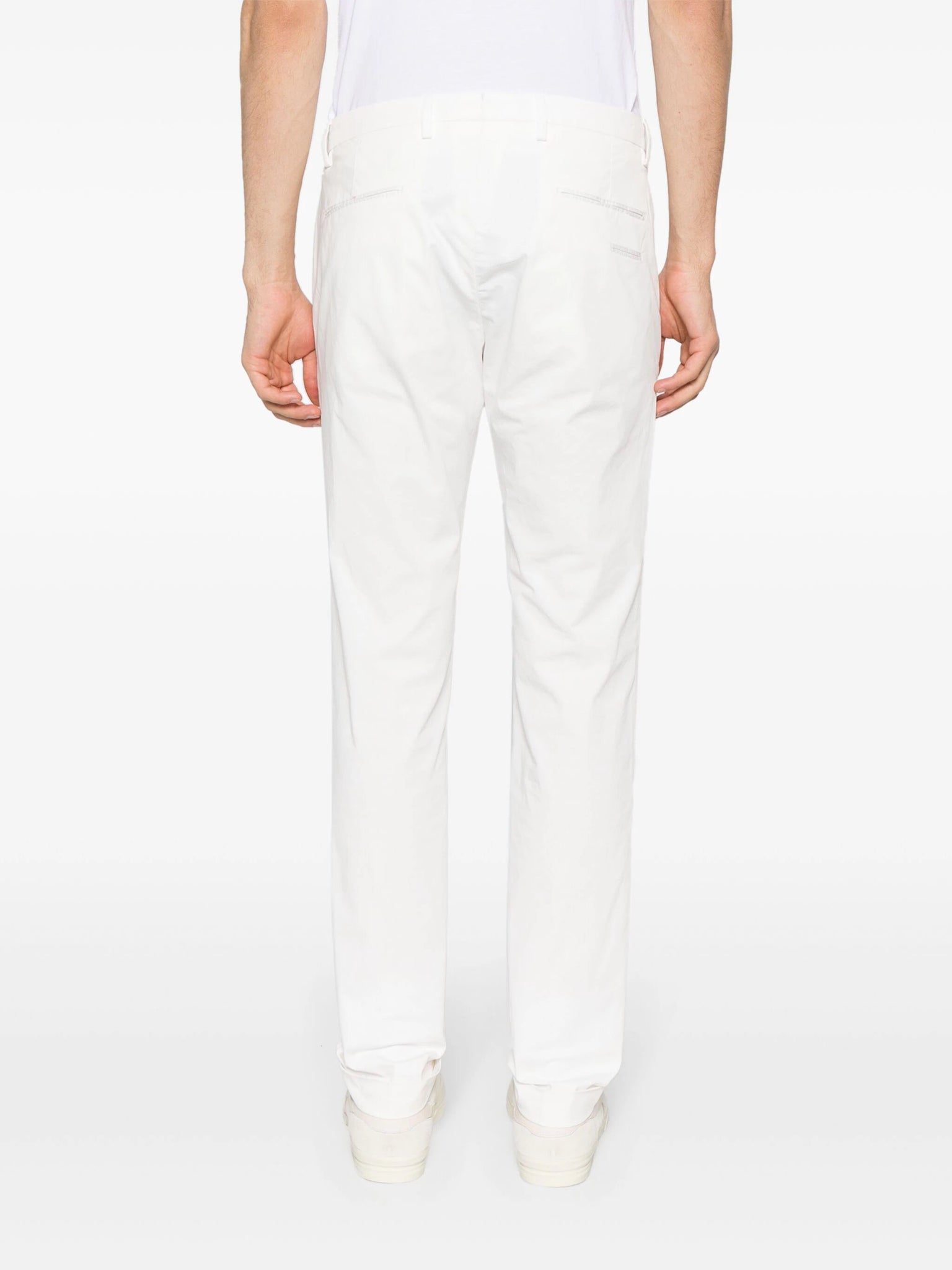 Pantalone in Cotone / Bianco - Ideal Moda