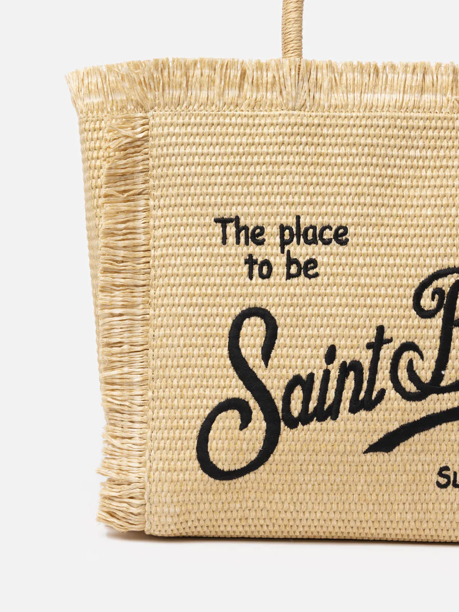 Borsa Vanity in Paglia / Beige - Ideal Moda