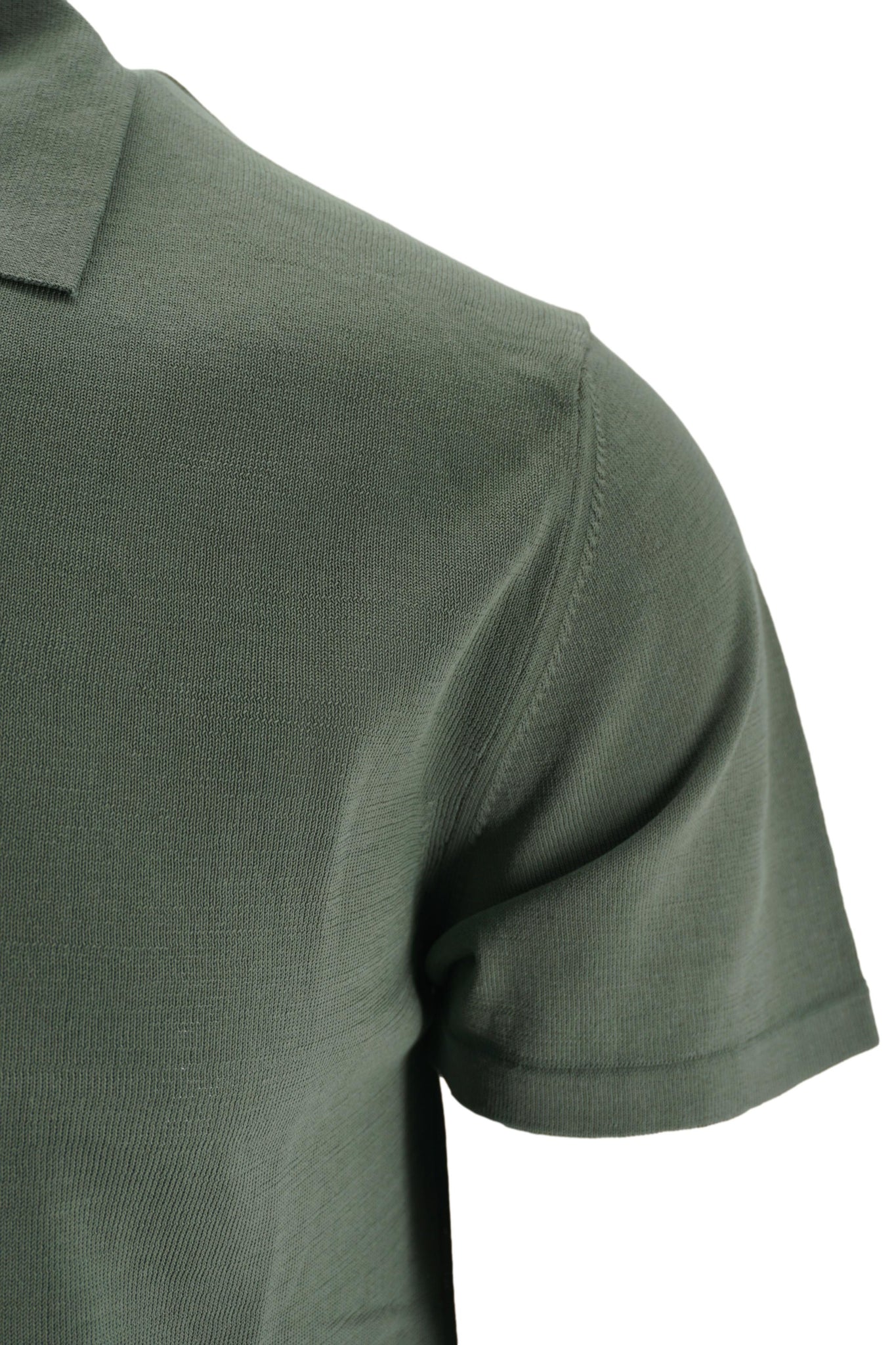 Polo in Filo di Cotone / Verde - Ideal Moda