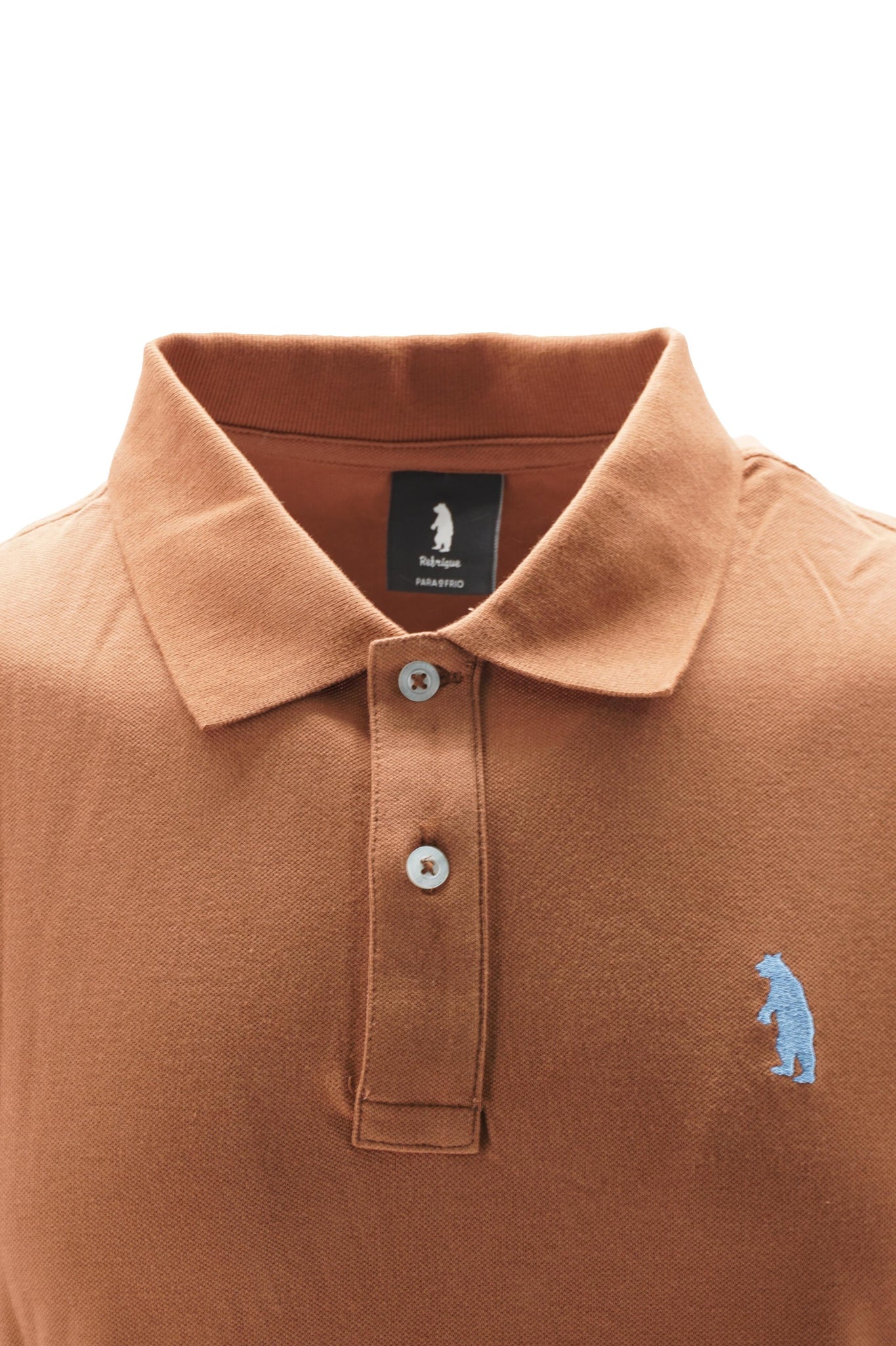 Polo con Logo Ricamato / Beige - Ideal Moda