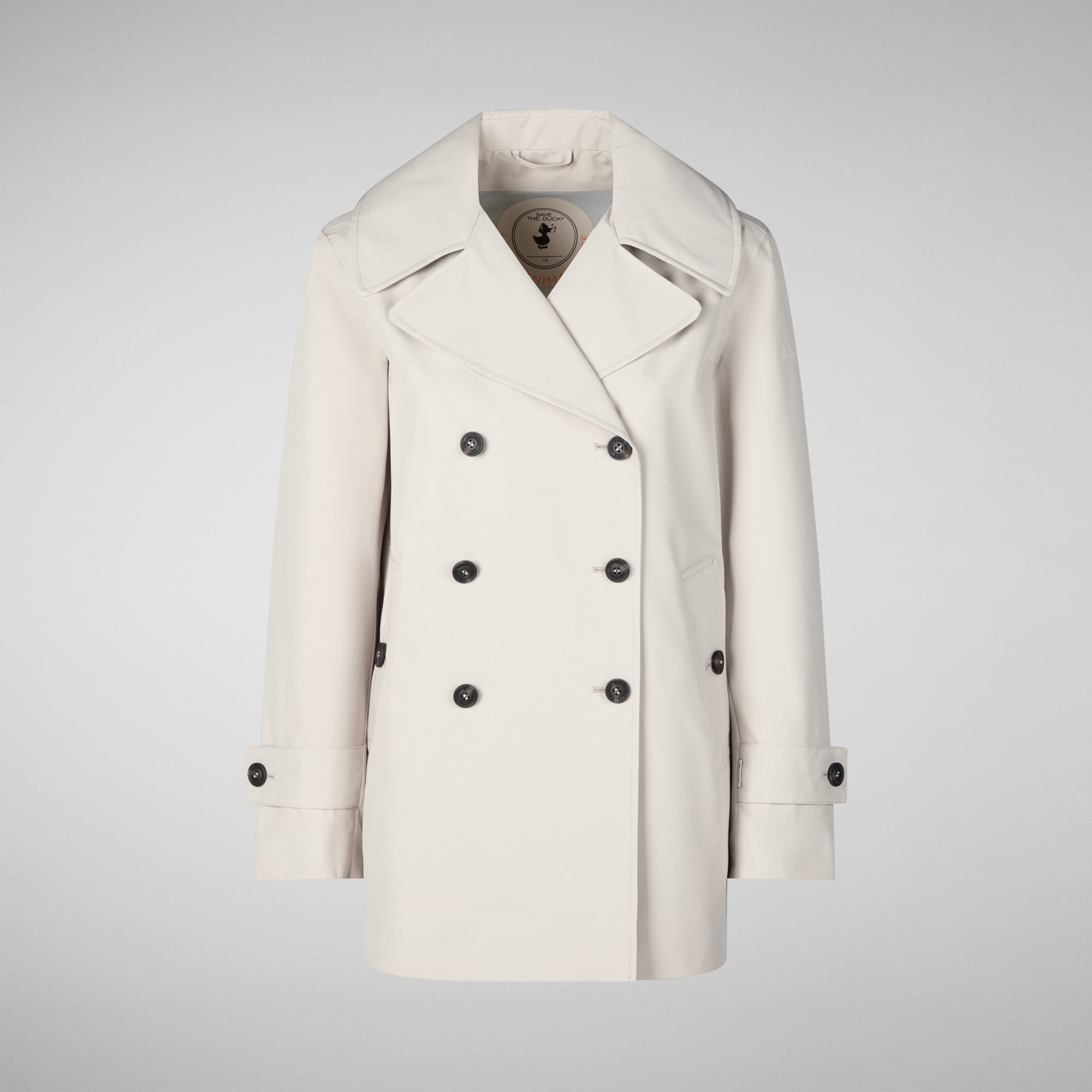 Giubbino Corto Doppio Petto / Grigio - Ideal Moda