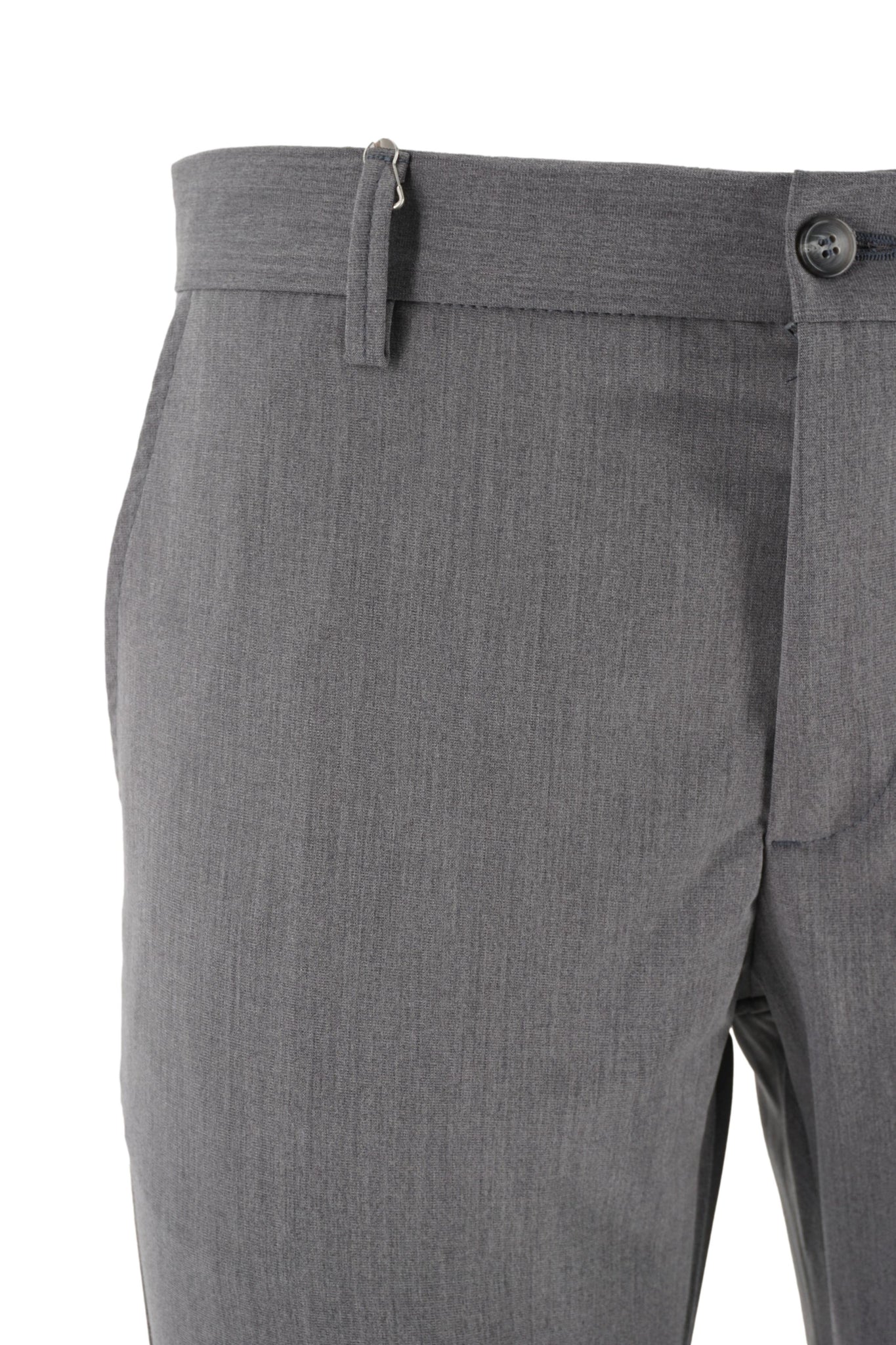 Pantalone New Sean in Misto Lana / Grigio - Ideal Moda