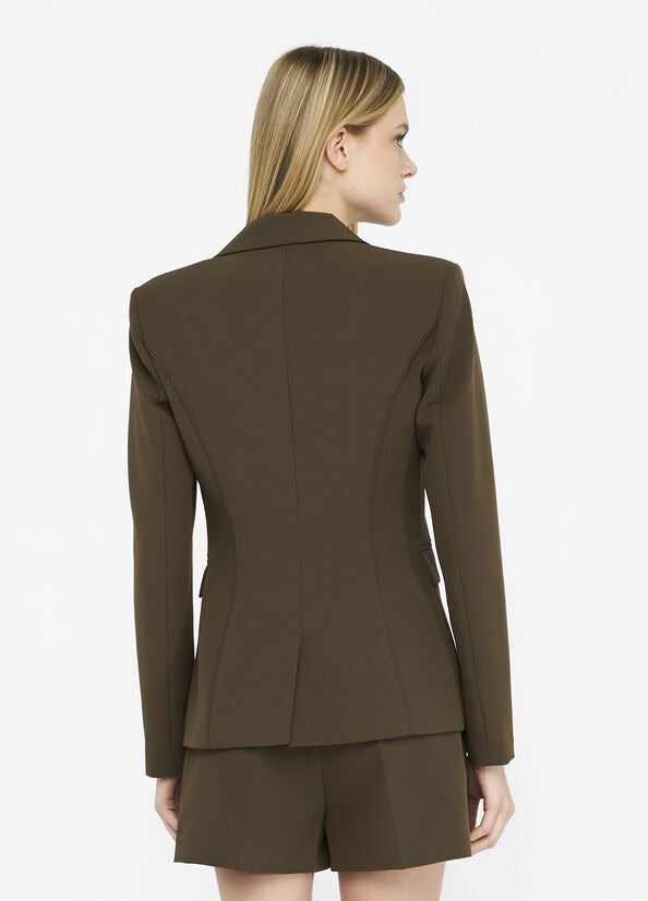 Blazer Slim Fit / Verde - Ideal Moda