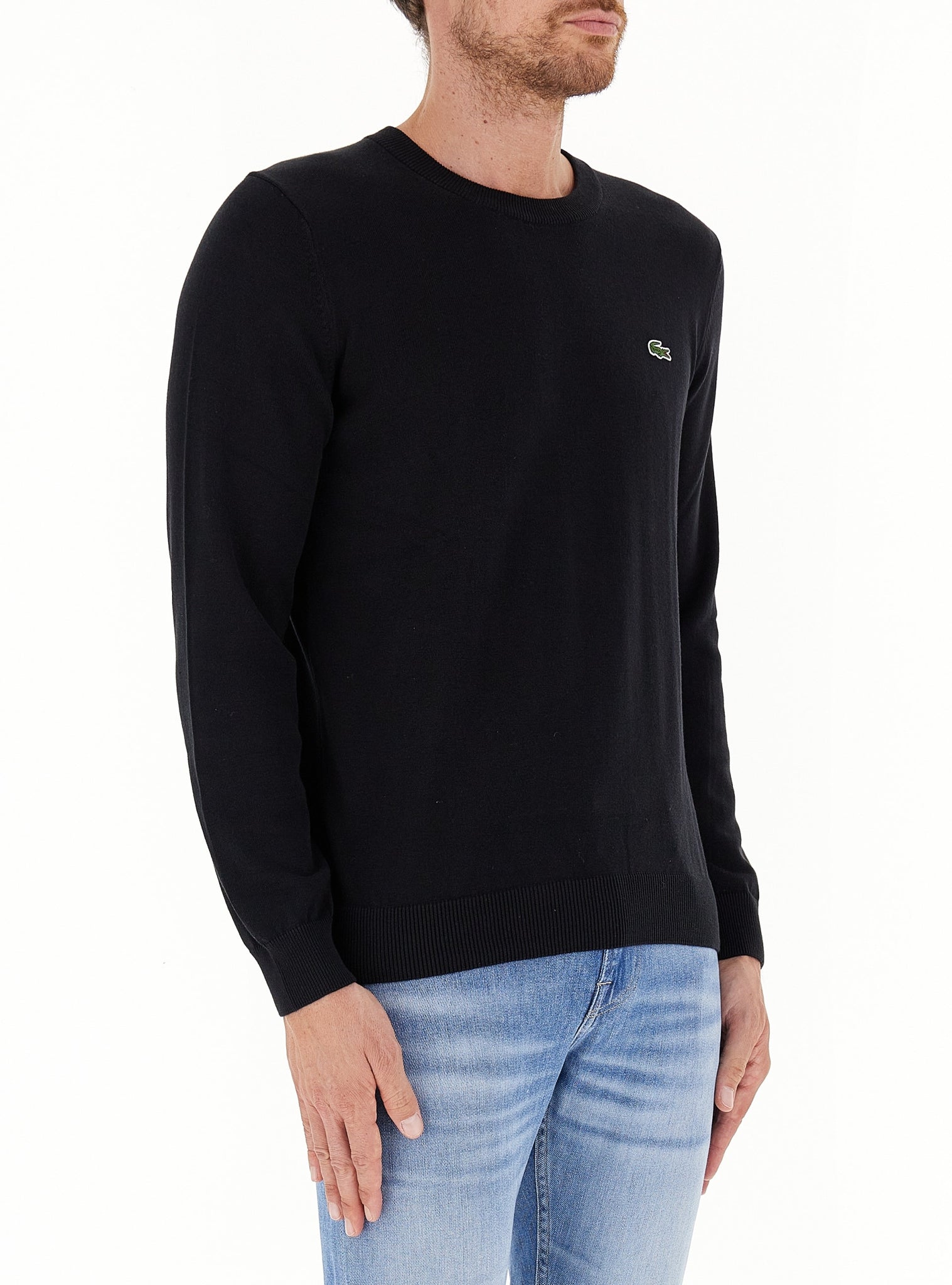 【極美品】Materialize Wear crew neck sweater Crew Neck Sweater in Cotton Blend / Black