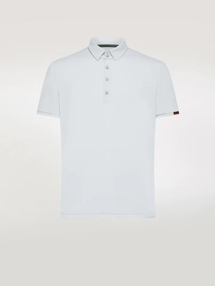 Polo Oxford con Logo / Bianco - Ideal Moda
