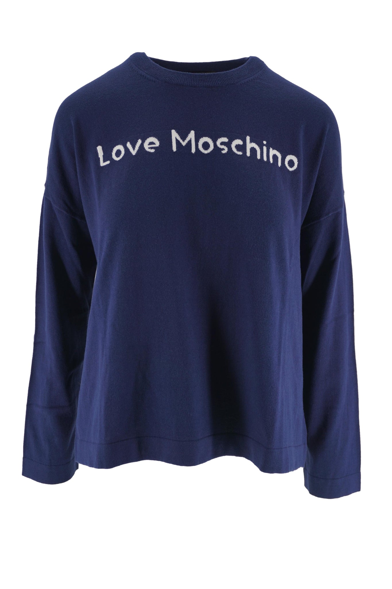 Maglia in Cotone Love Moschino / Blu - Ideal Moda