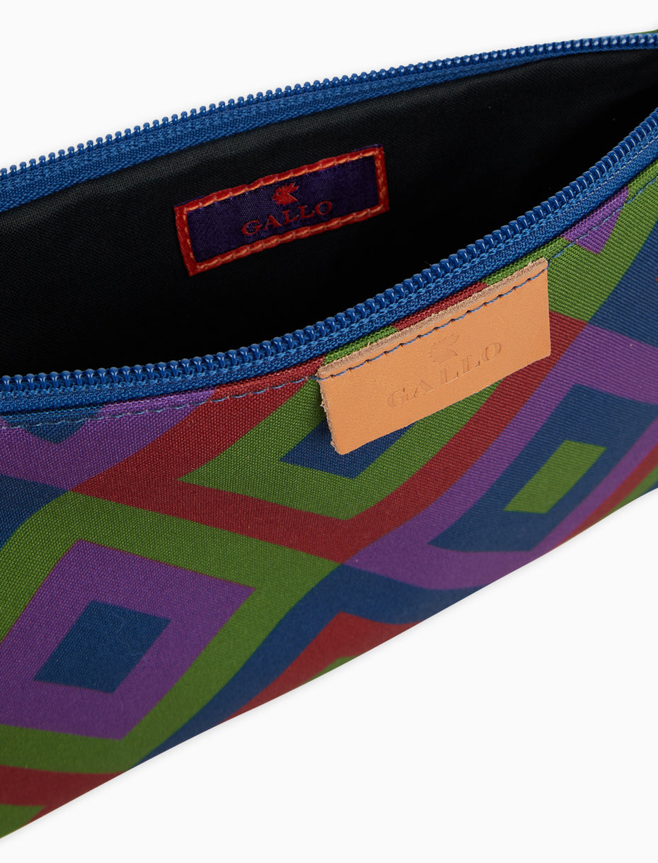 Pochette Unisex con Fantasia / Multicolor - Ideal Moda