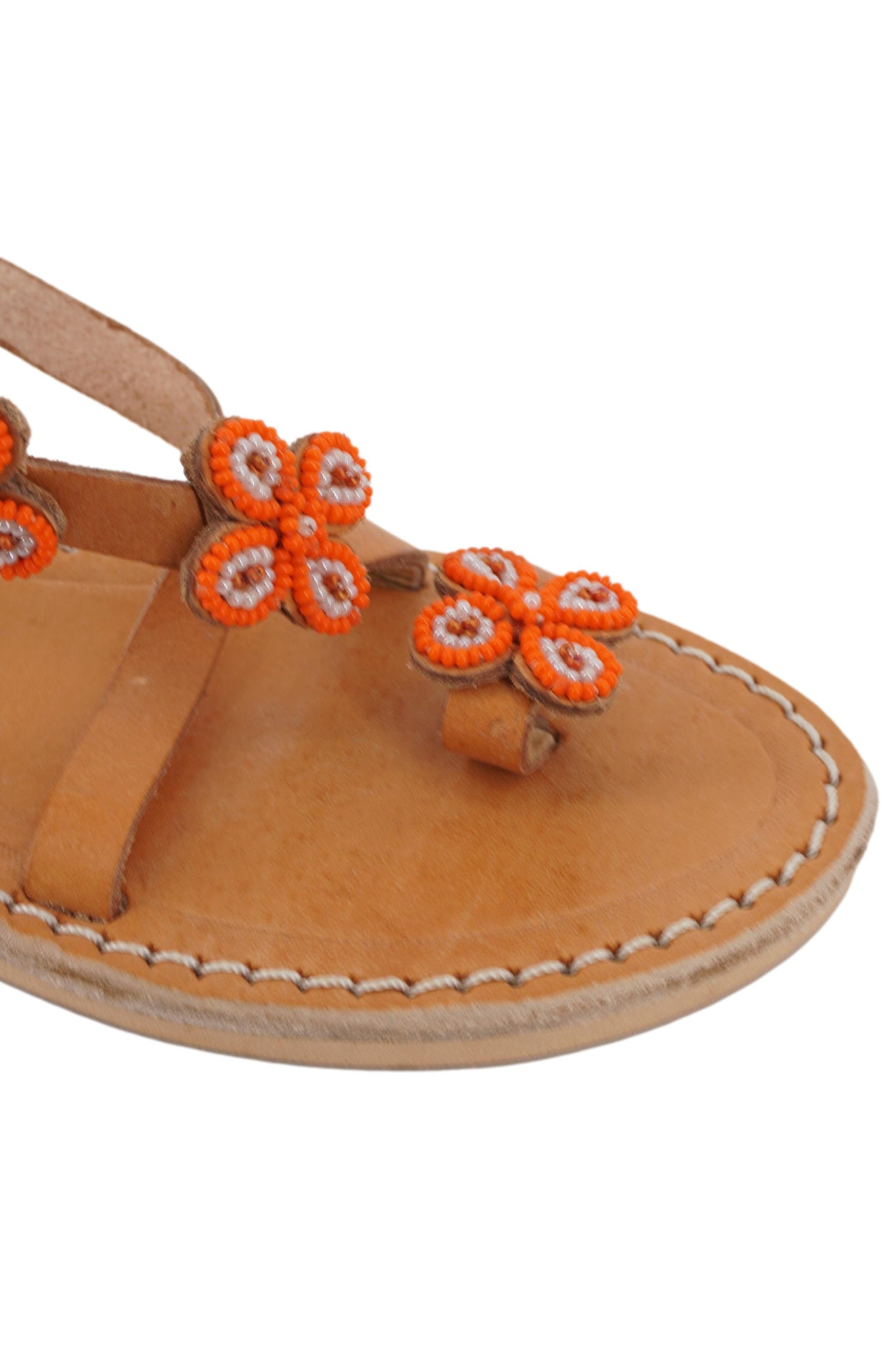 Sandalo con Dettaglio Applicazioni / Beige - Ideal Moda