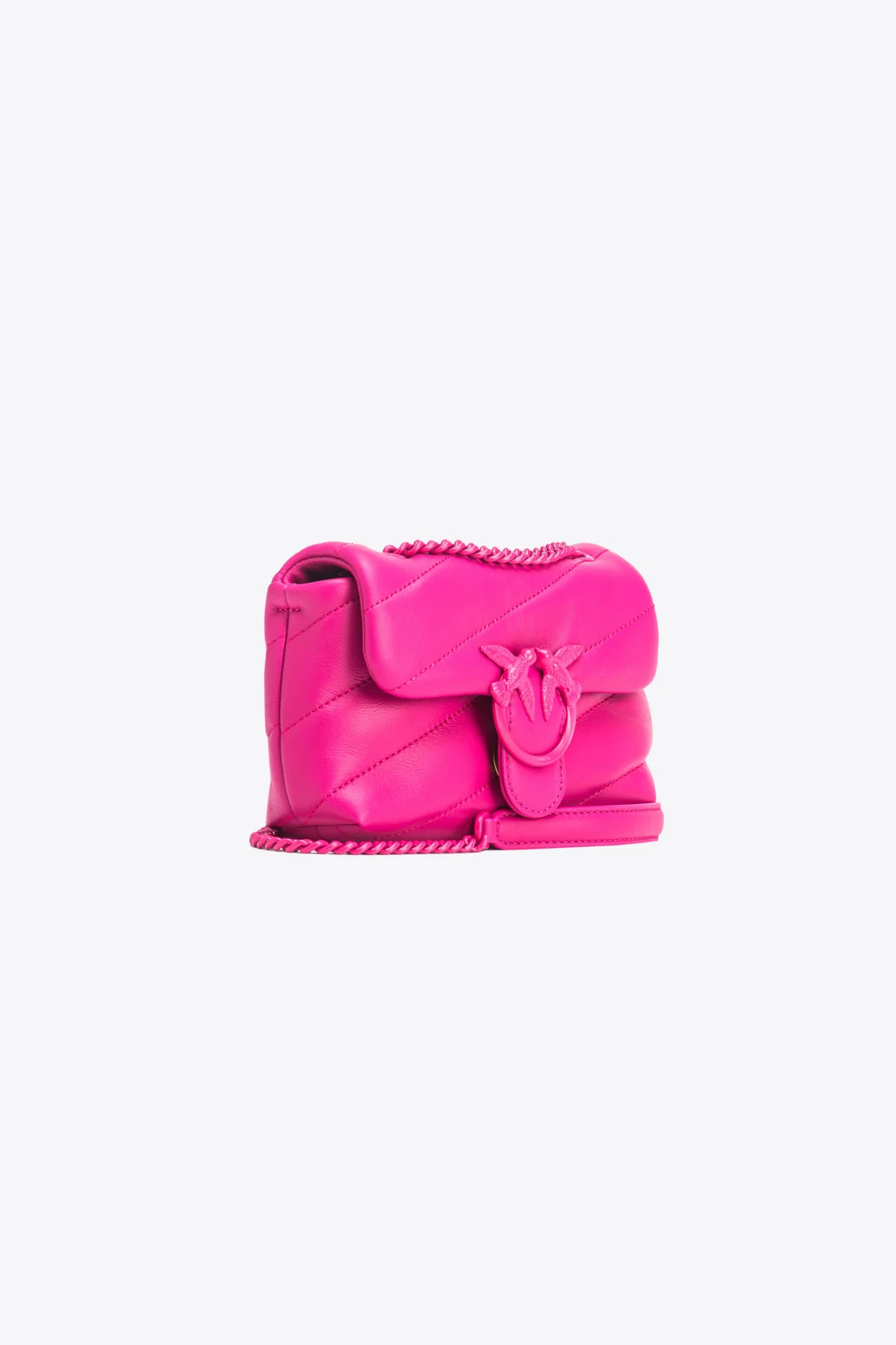 Borsa Baby Love Puff Color Block / Fucsia - Ideal Moda