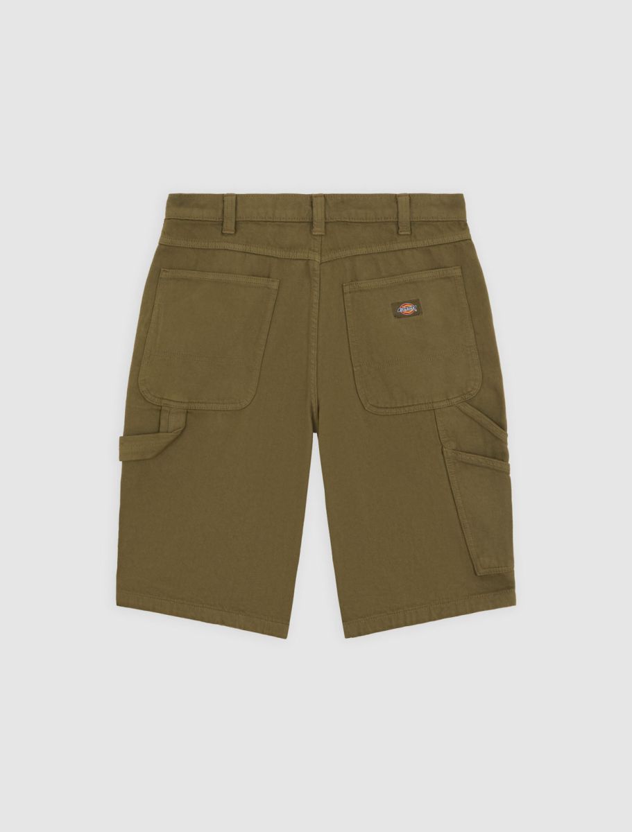 Shorts Garyville in Denim / Verde - Ideal Moda