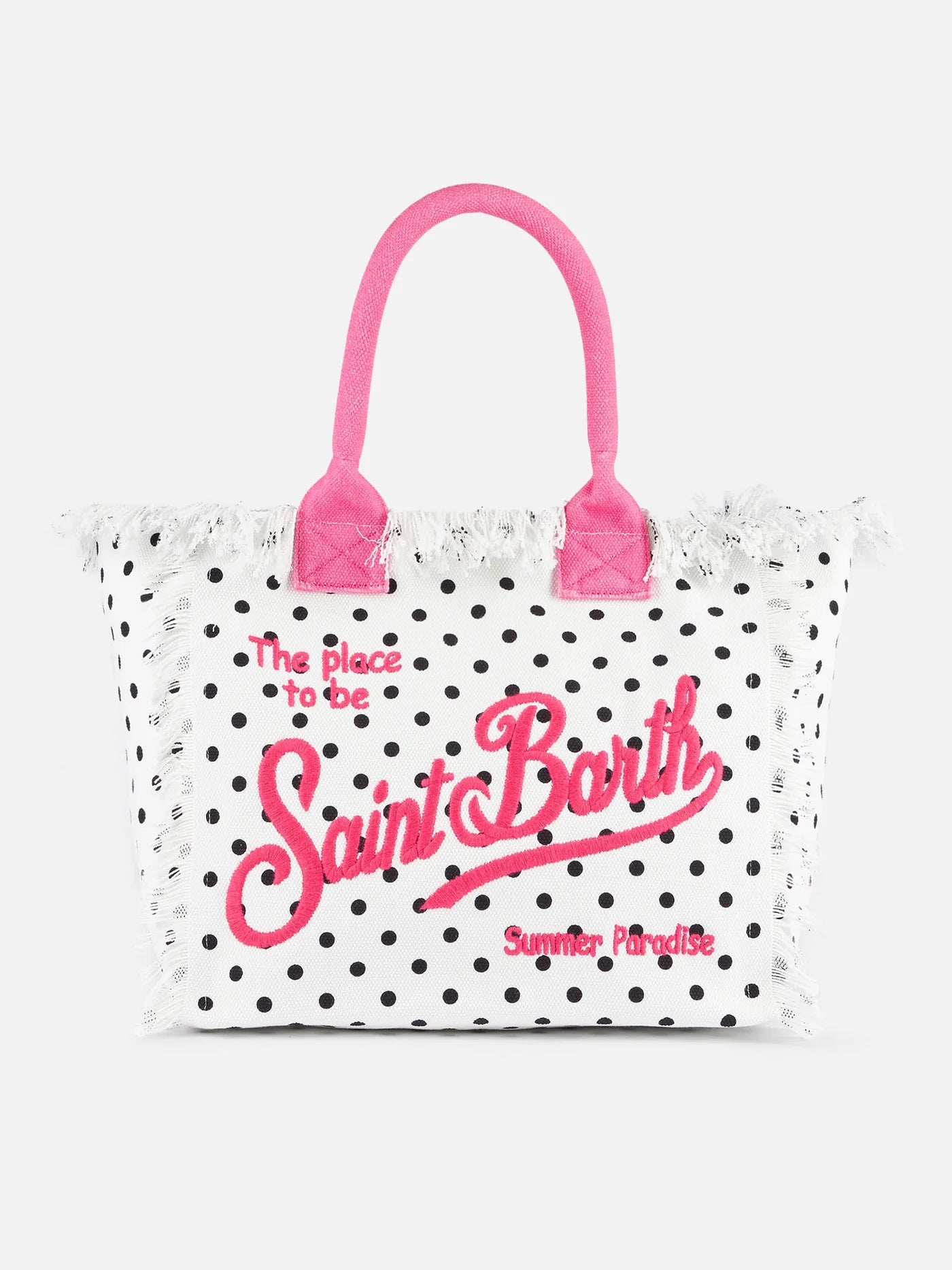 Borsa a Spalla Vanity in Canvas / Bianco - Ideal Moda