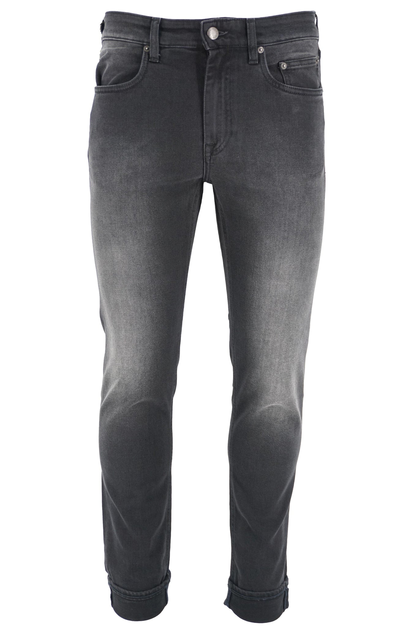 Jeans Scuro Slim Fit / Nero - Ideal Moda