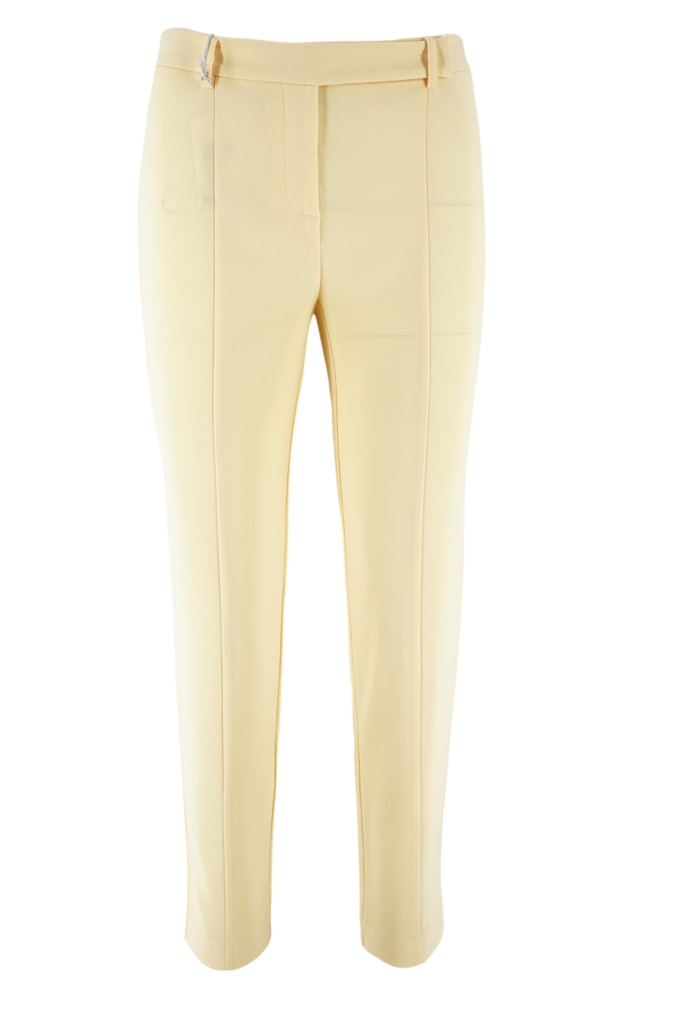 Pantalone Slim Fit / Giallo - Ideal Moda