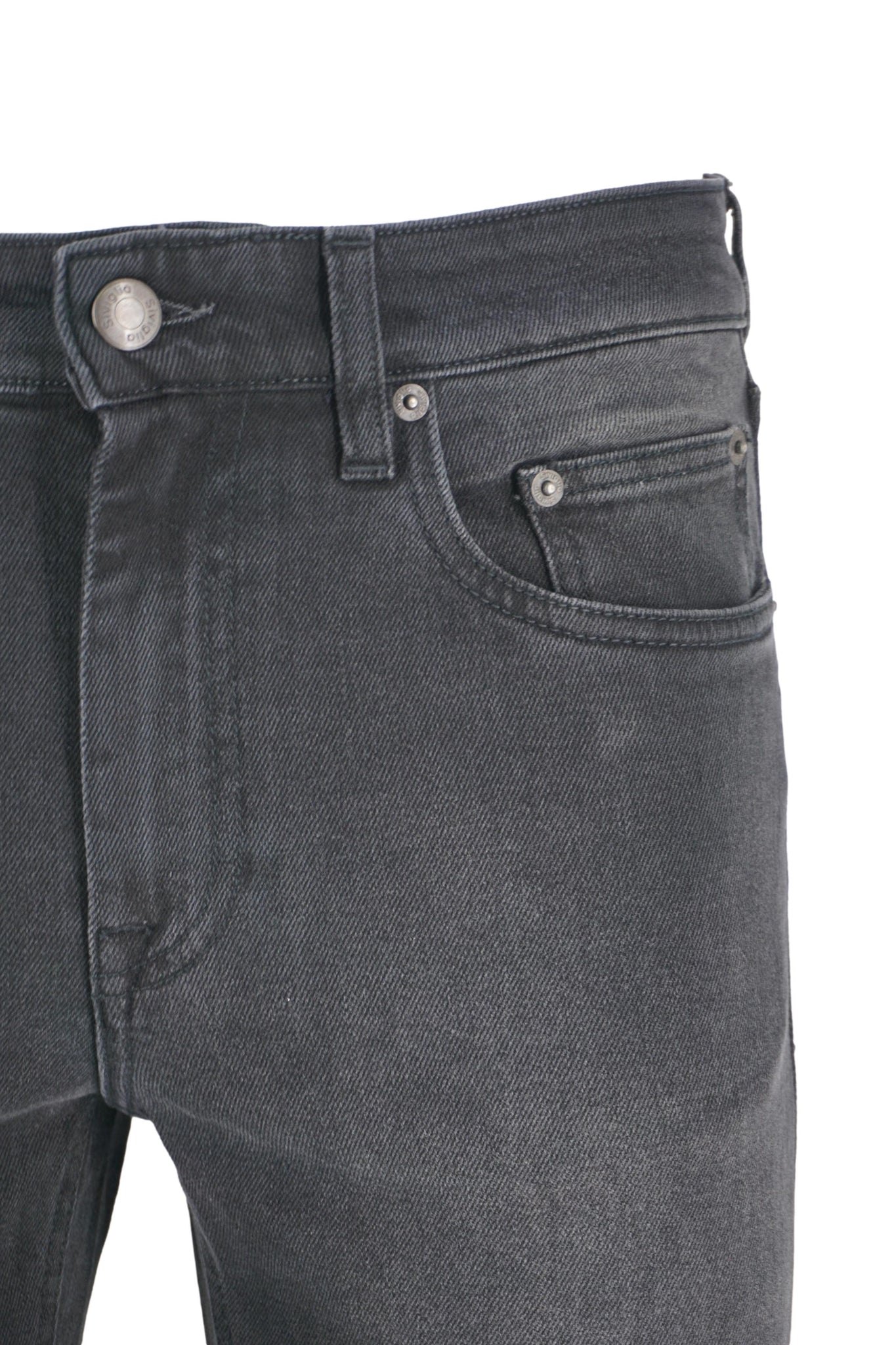Jeans Scuro Slim Fit / Nero - Ideal Moda