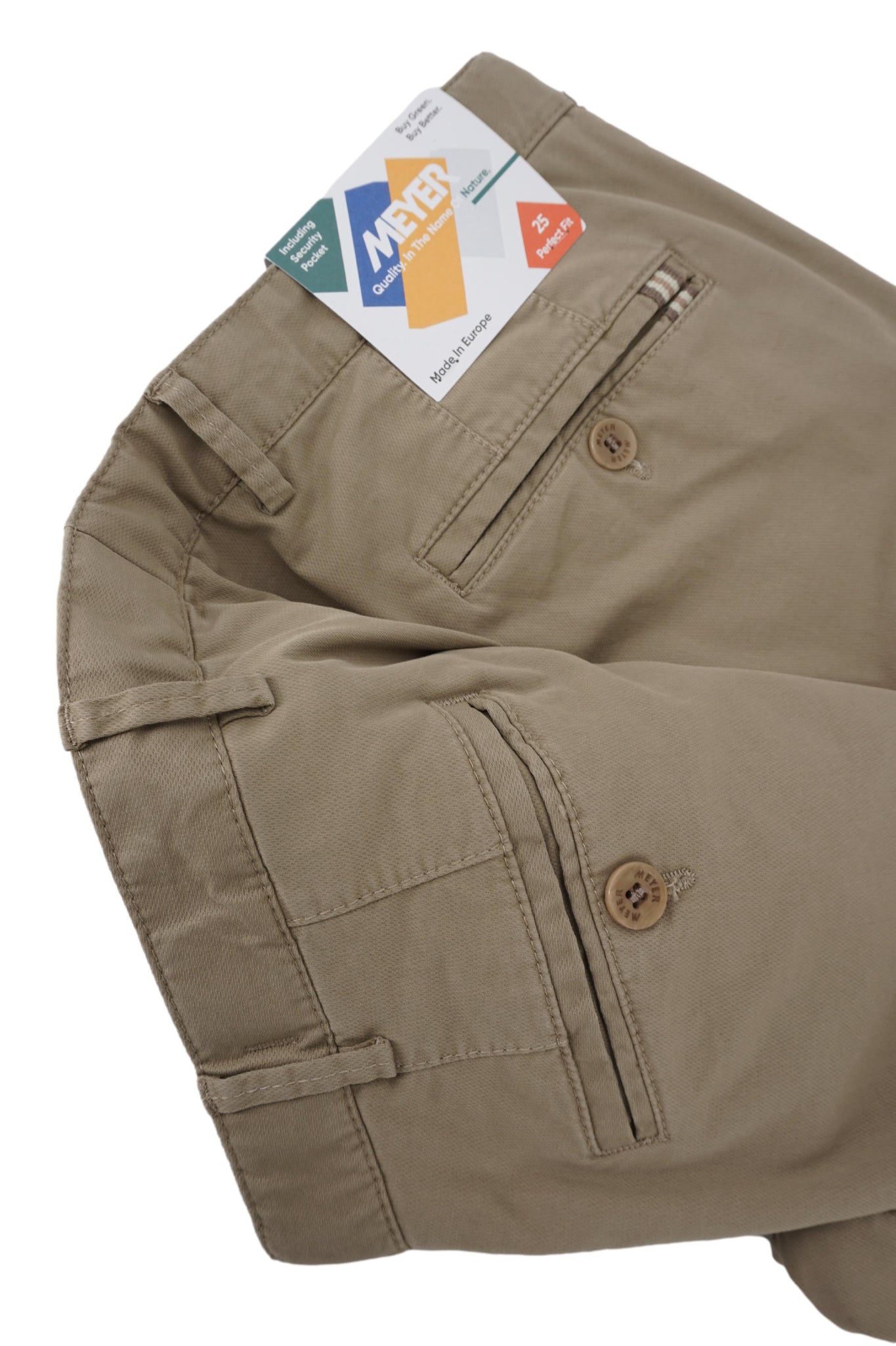 Pantalone Oslo in Cotone / Beige - Ideal Moda