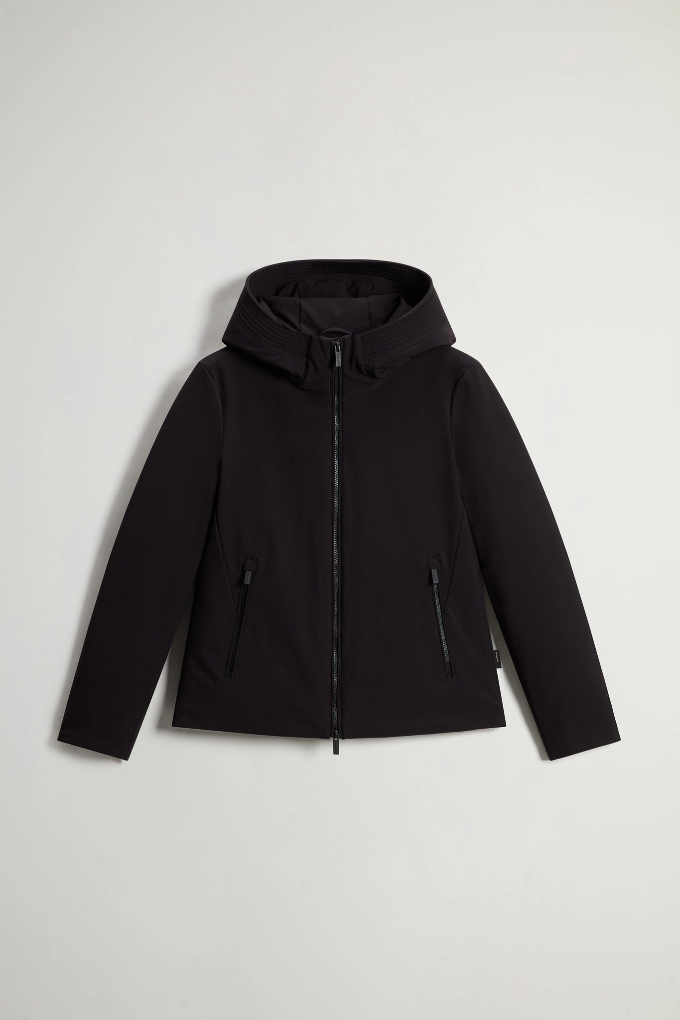 Firth Parka Corto in Tech Softshell / Nero - Ideal Moda