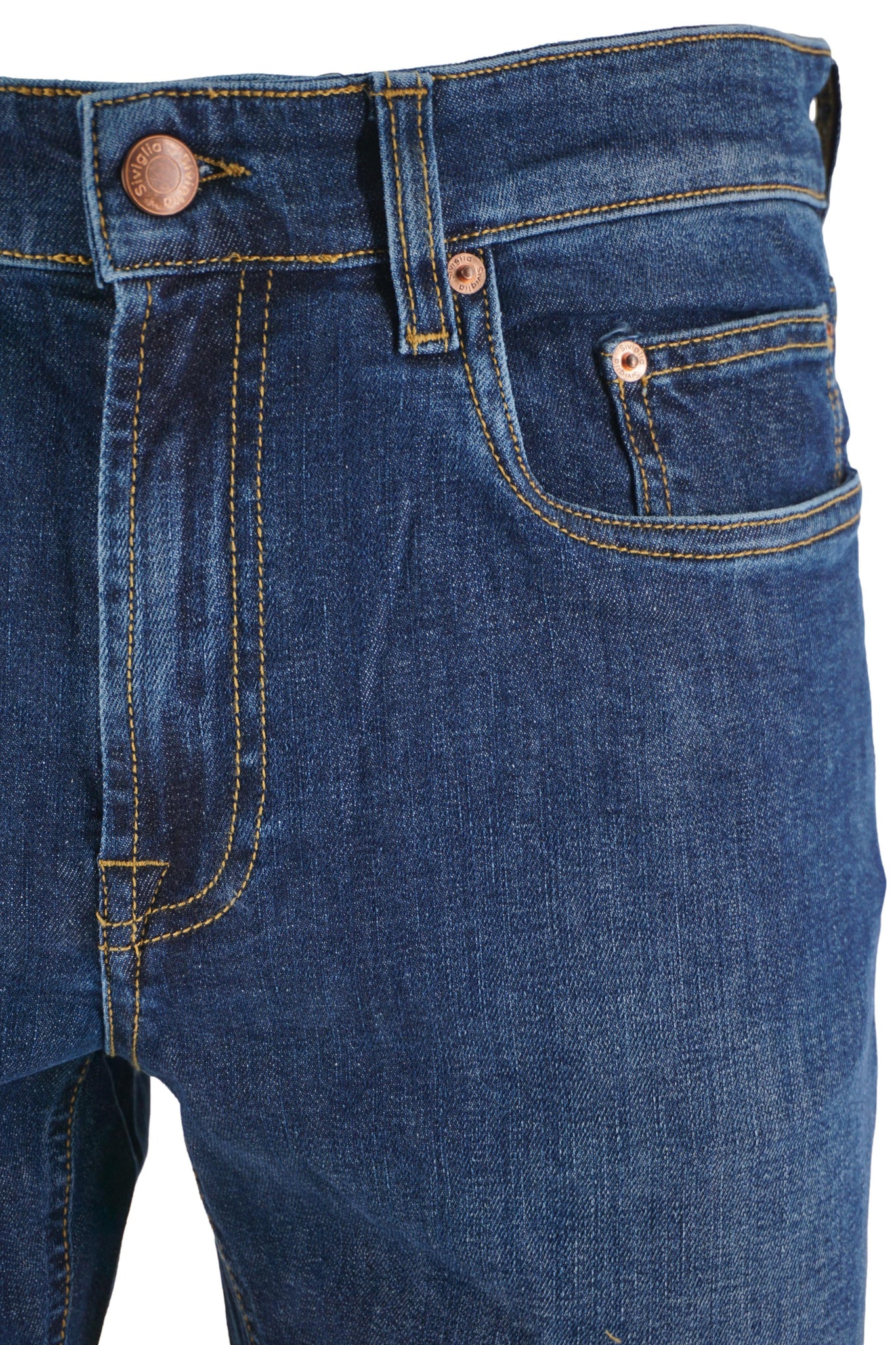 Jeans Cinque Tasche Modello Palazzo / Jeans - Ideal Moda