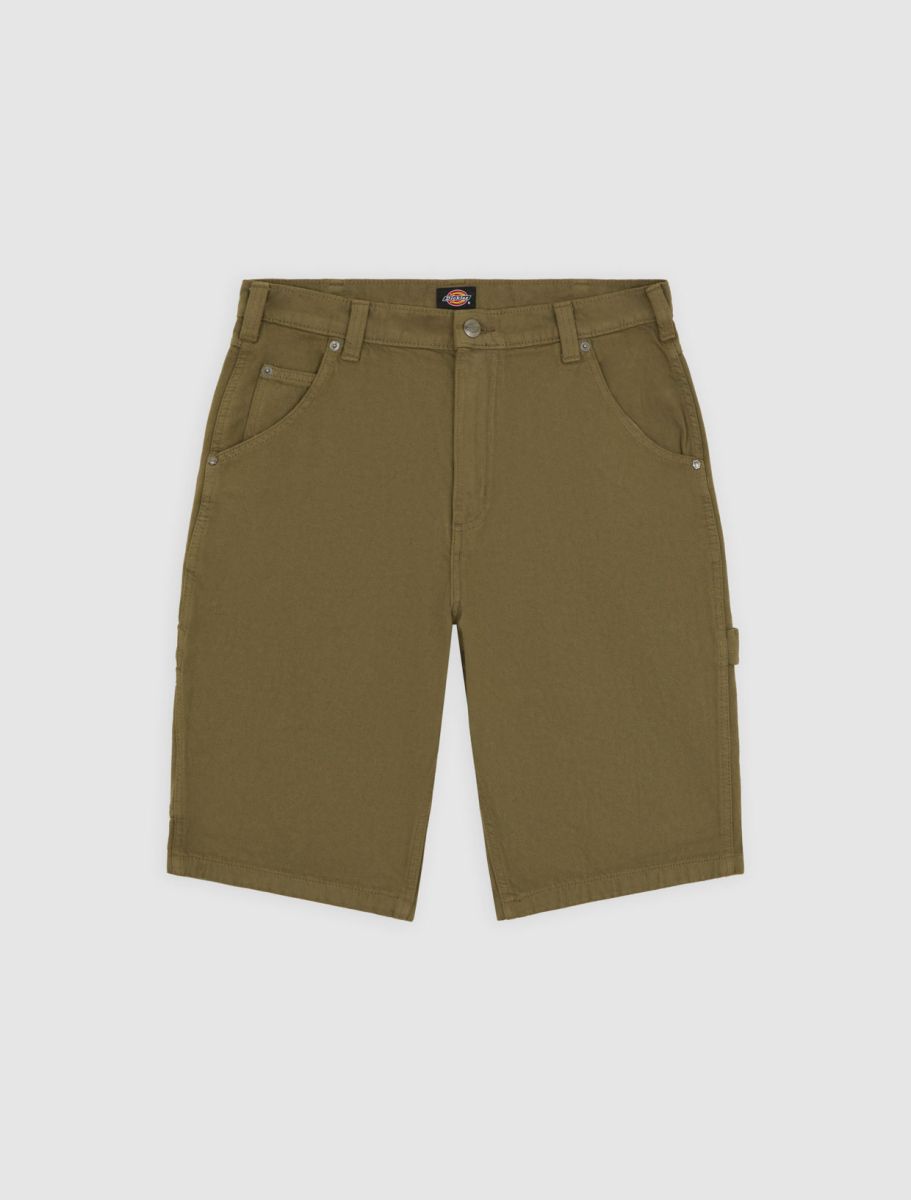 Shorts Garyville in Denim / Verde - Ideal Moda