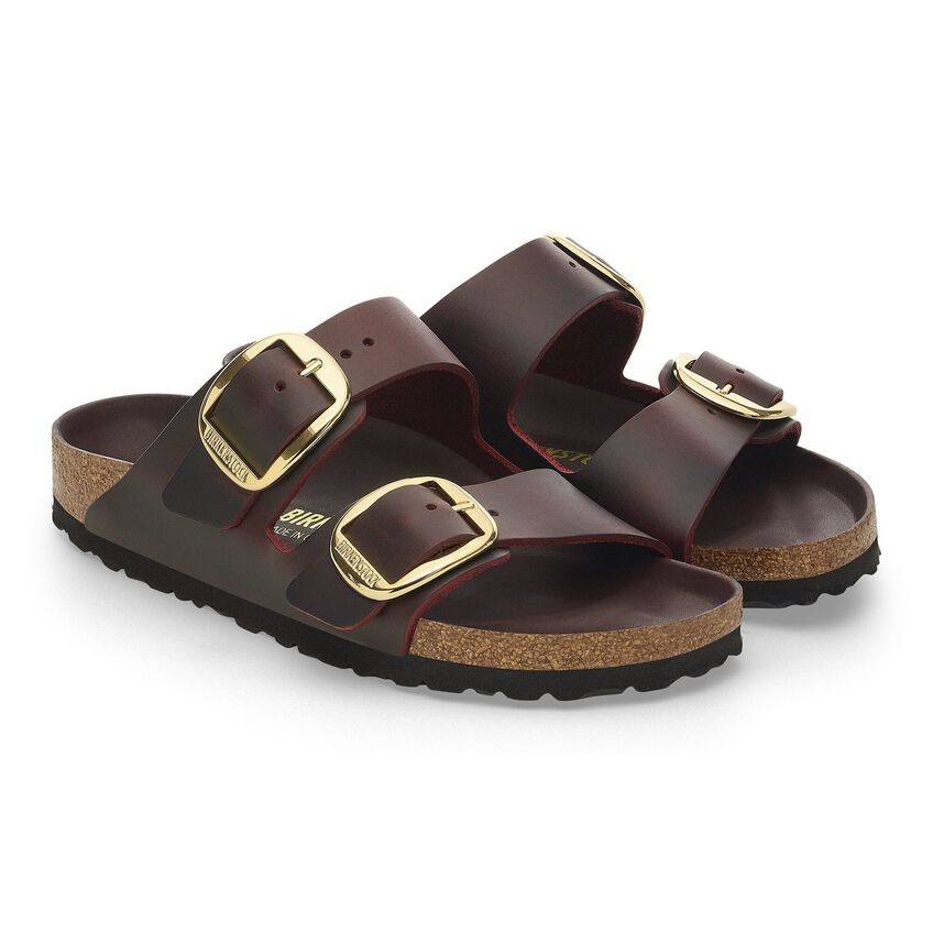 Arizona Big Buckle Sandal / Brown