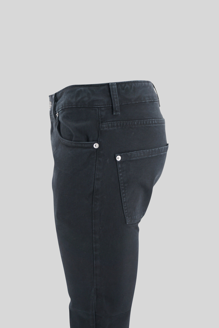 Jeans Nero Vestibilità Slim / Nero - Ideal Moda