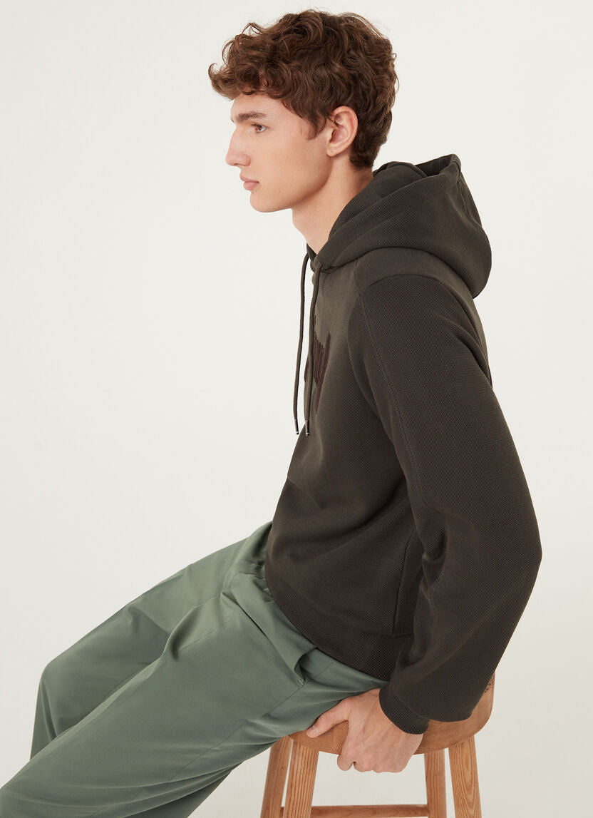 Felpa con Cappuccio Colmar / Marrone - Ideal Moda