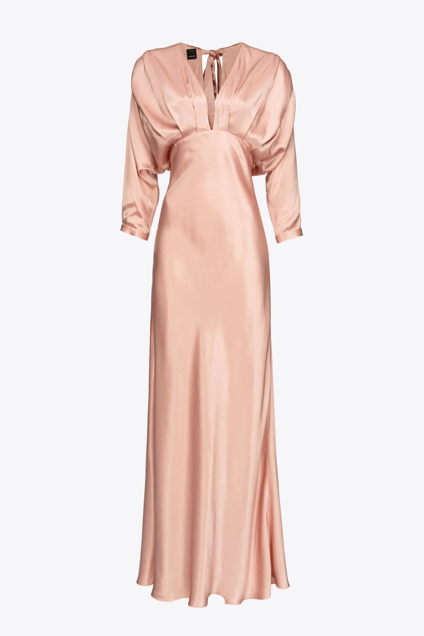 pinko satin dress Pinko Open-back Midi Dress