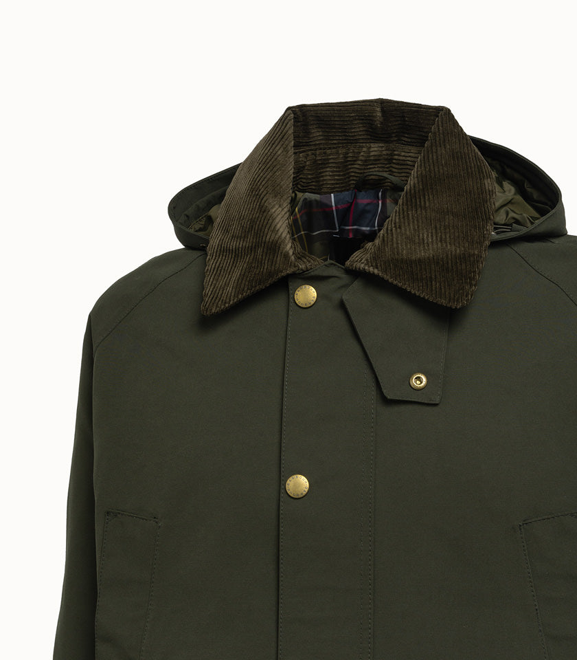 Giubbino Winter Ashby Jacket Barbour / Verde - Ideal Moda