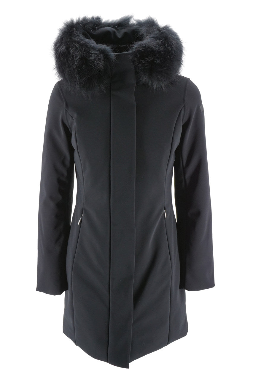 Giubbino RRD Long Lady Fur / Nero - Ideal Moda
